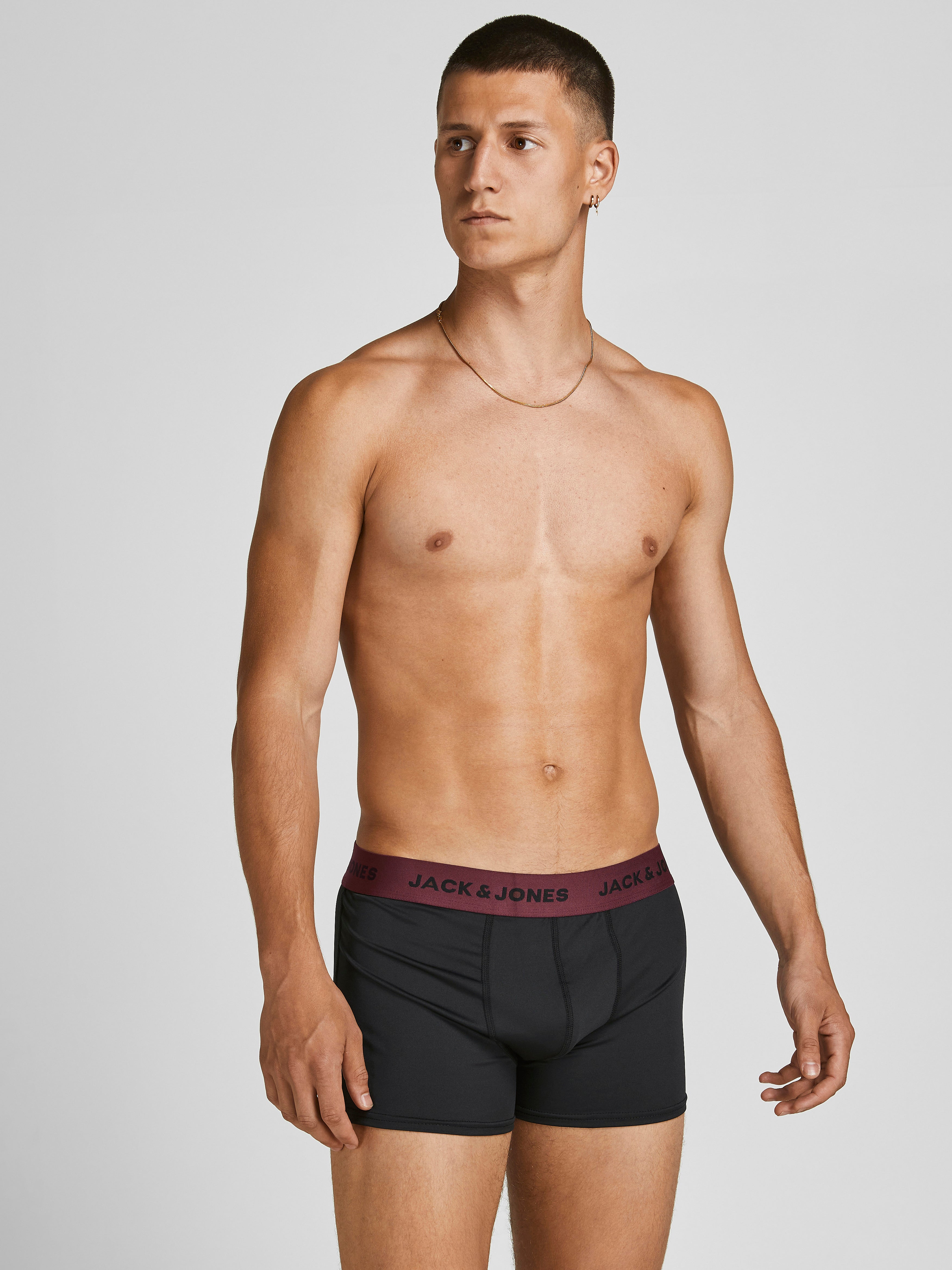 Jack & Jones Herren Wäsche Black/Black --