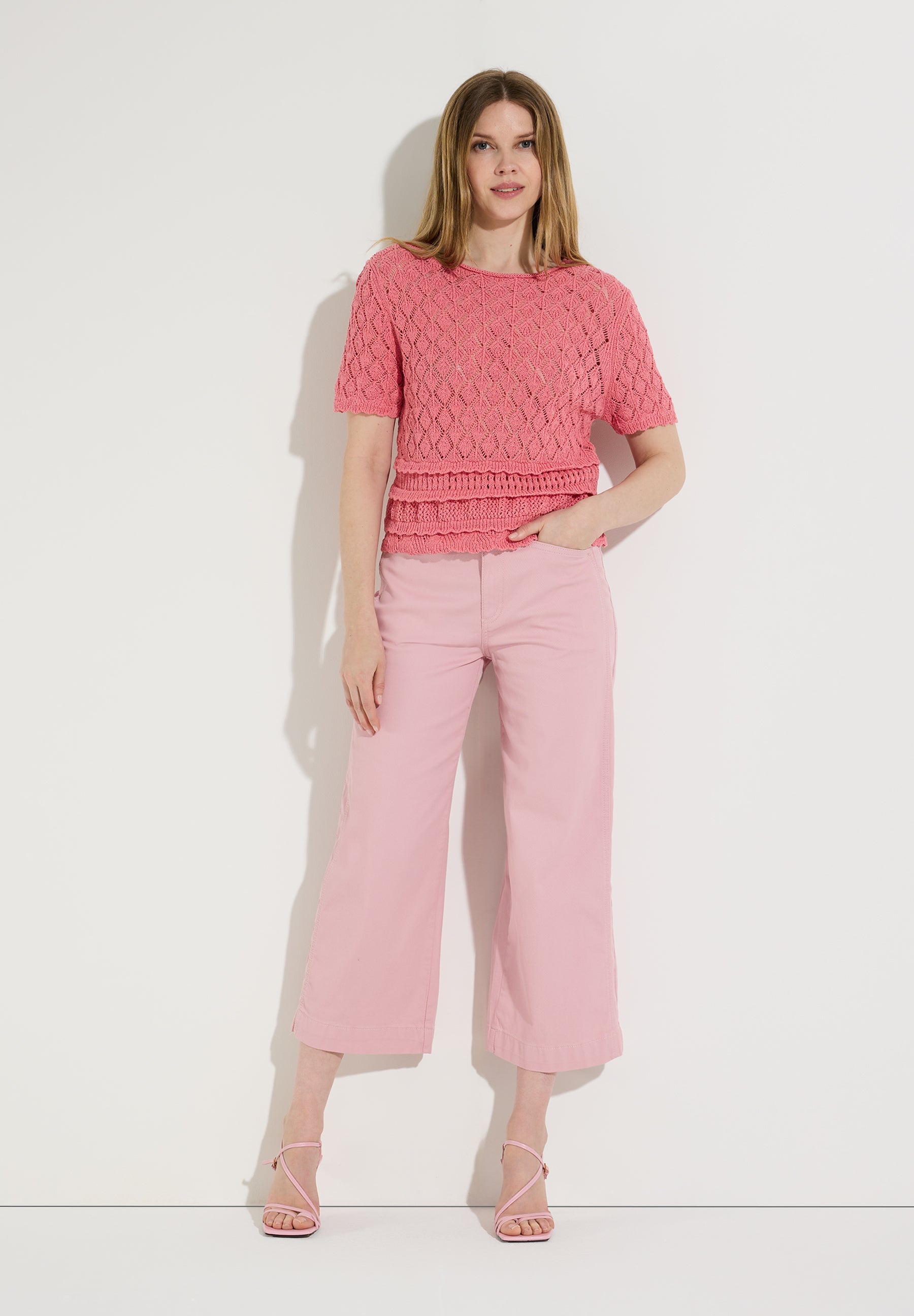More & More Damen Hosen New Rose