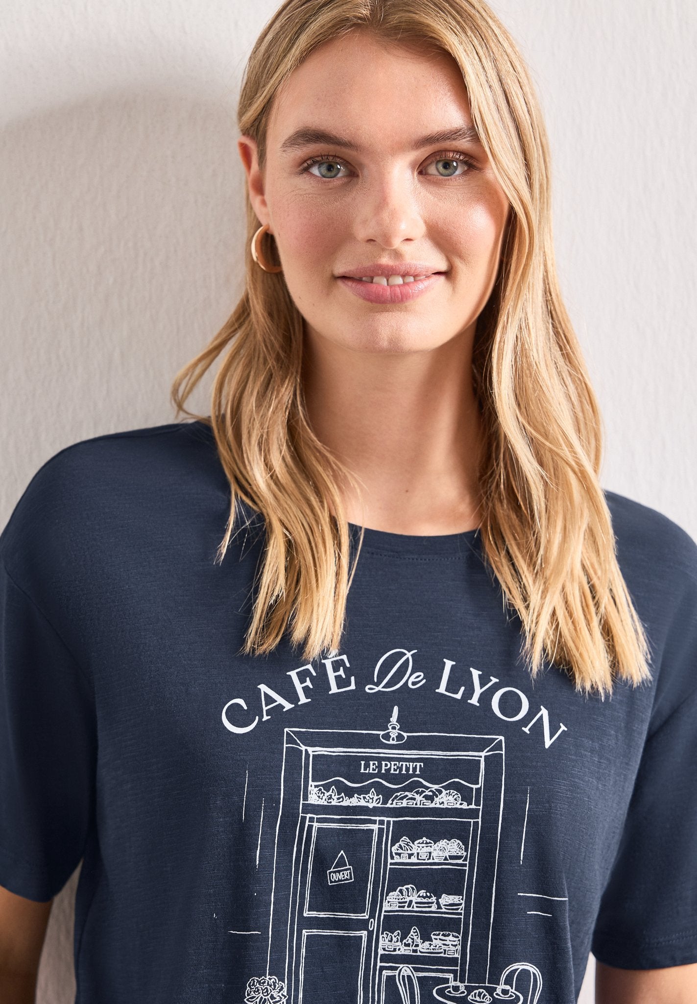 Street One Damen T-Shirts Darkest B
