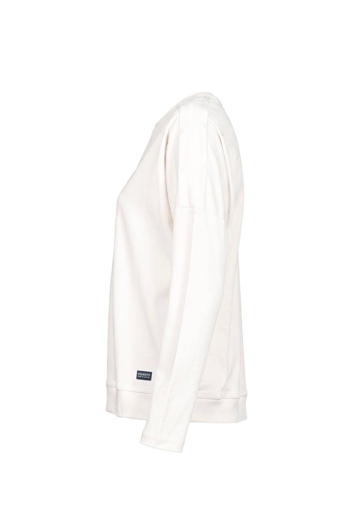 Soquesto Damen T-Shirts Eierschale