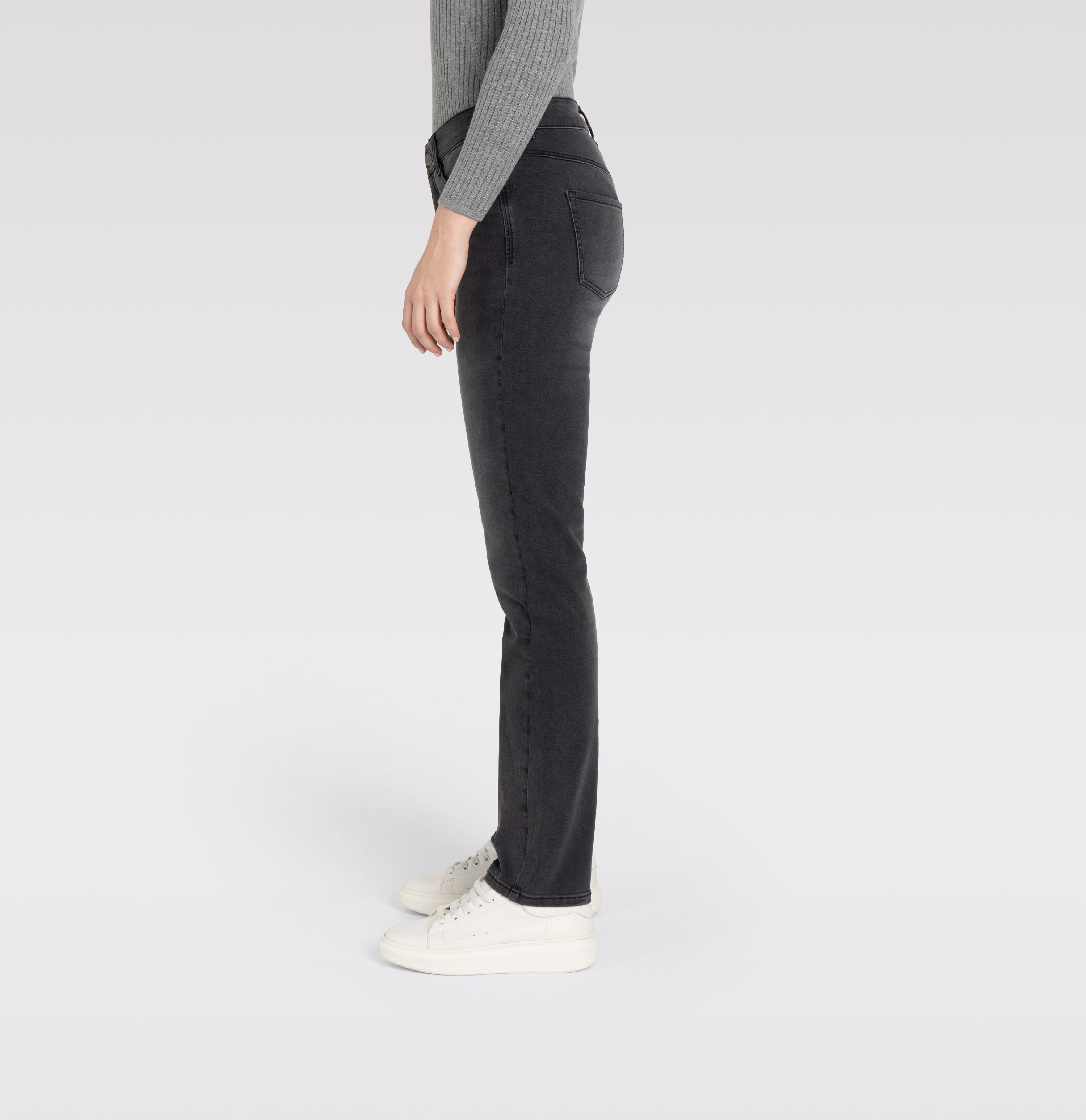Mac Damen Jeans Anthra Fancy Wa