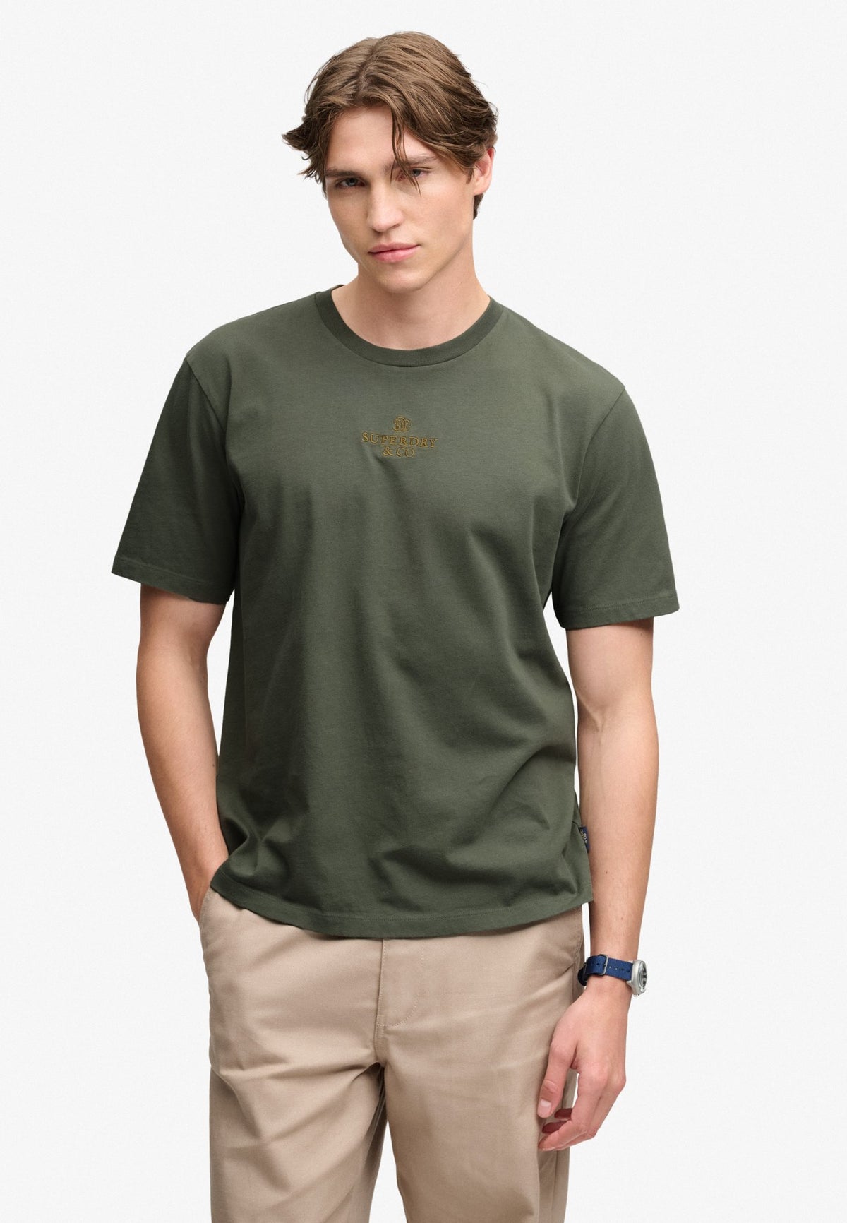 Superdry Herren Sweatshirts Th Beetle Gree