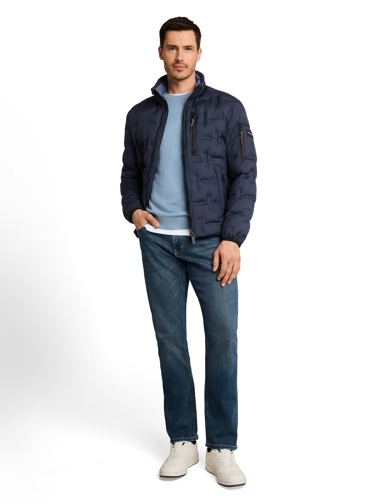 Tom Tailor Herren Jacken Sky Captain Blu