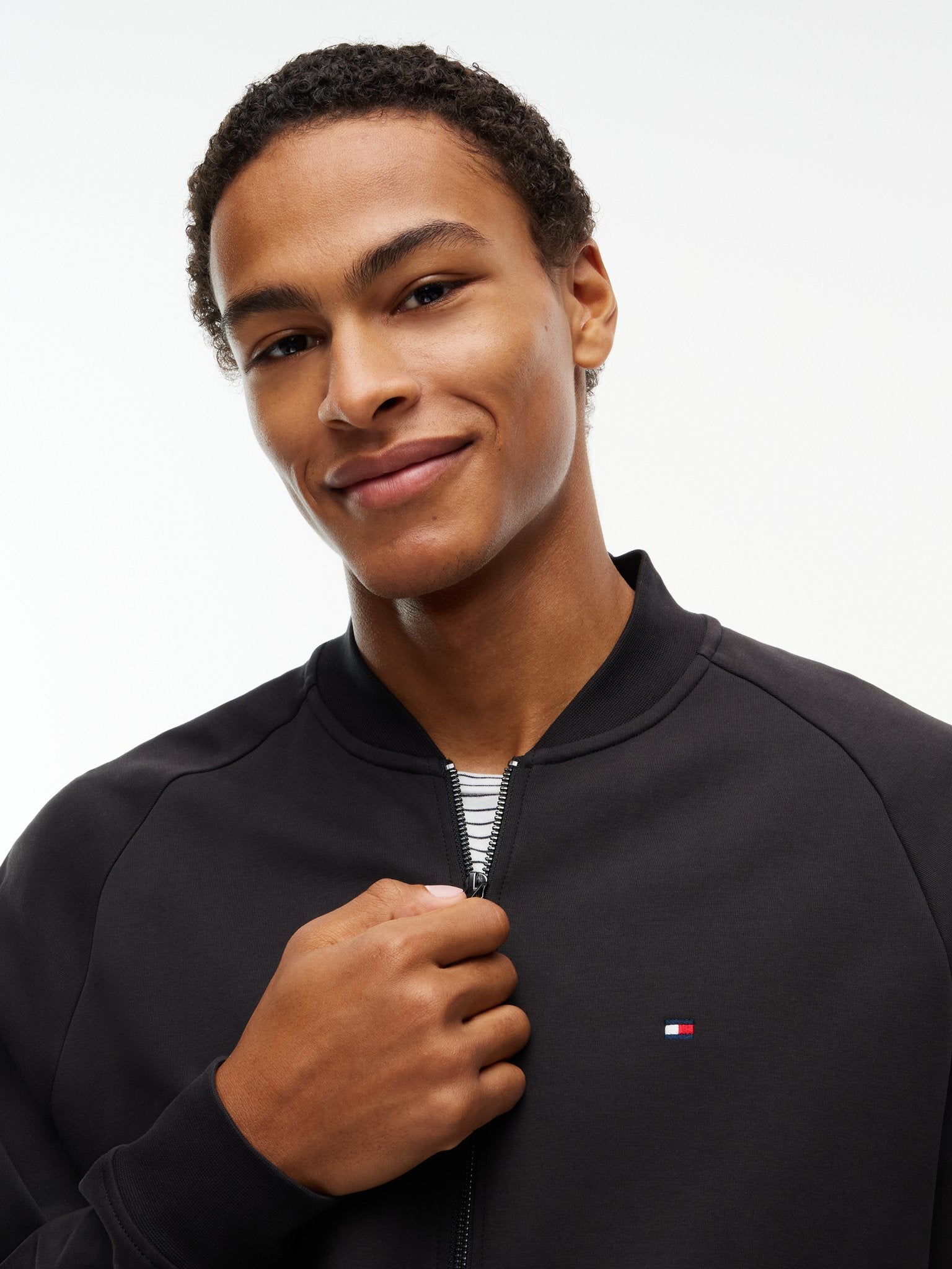 Tommy Hilfiger Herren Sweatjacken Bds Black