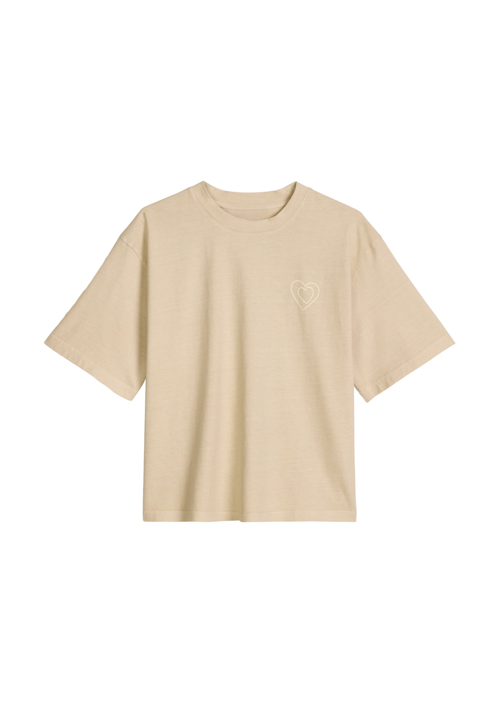 Marc O'Polo Damen T-Shirts Linen Beige