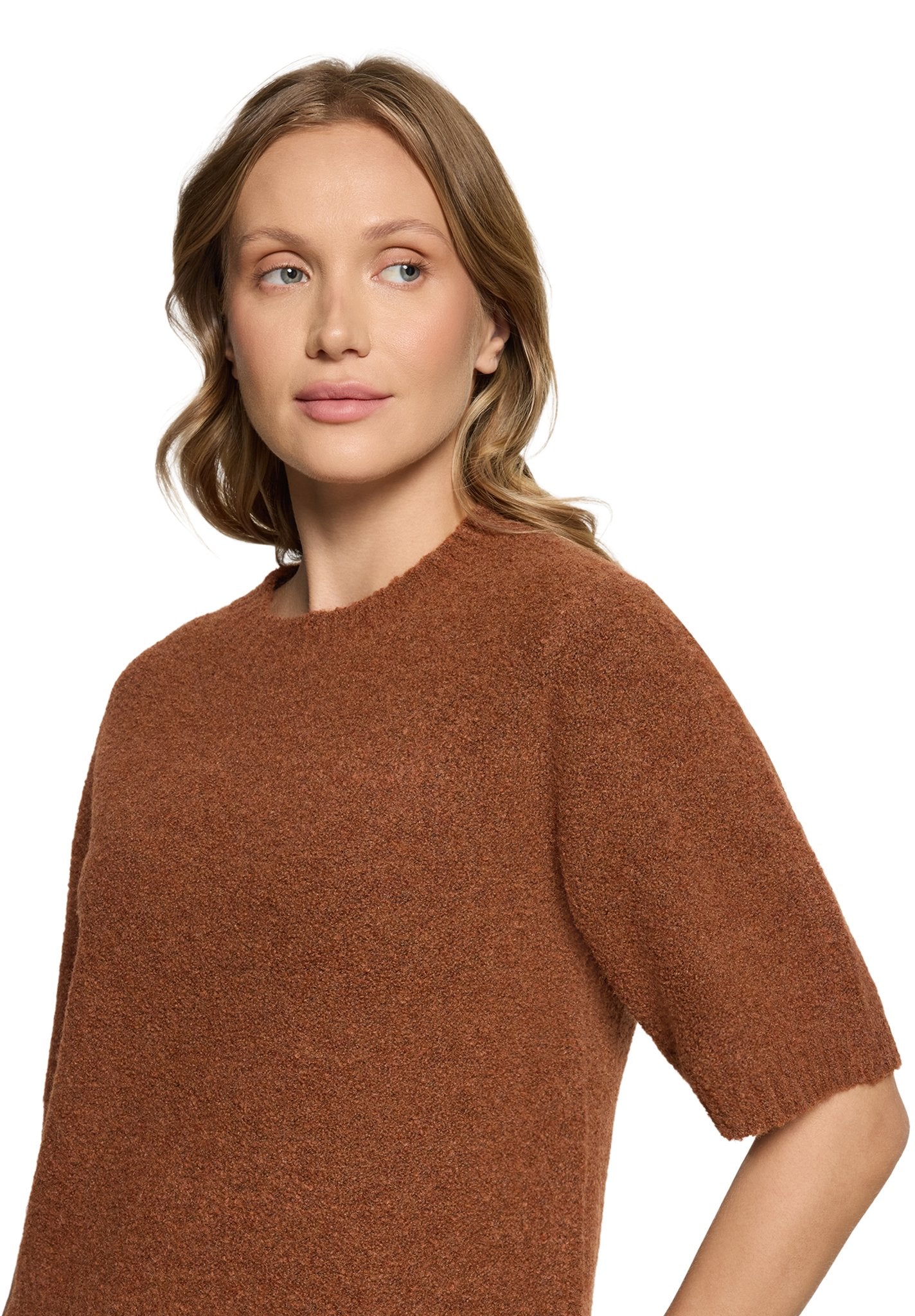 Betty & Co Damen Pullover Dark Brown Mela