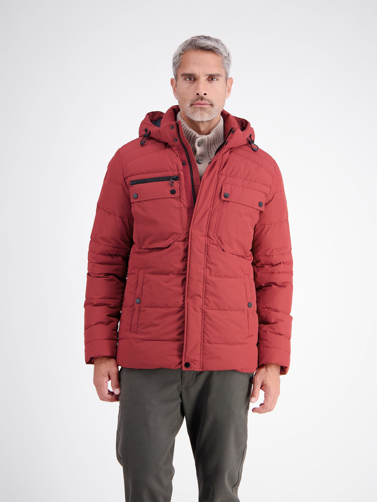Lerros Herren Jacken Dark Muted Red
