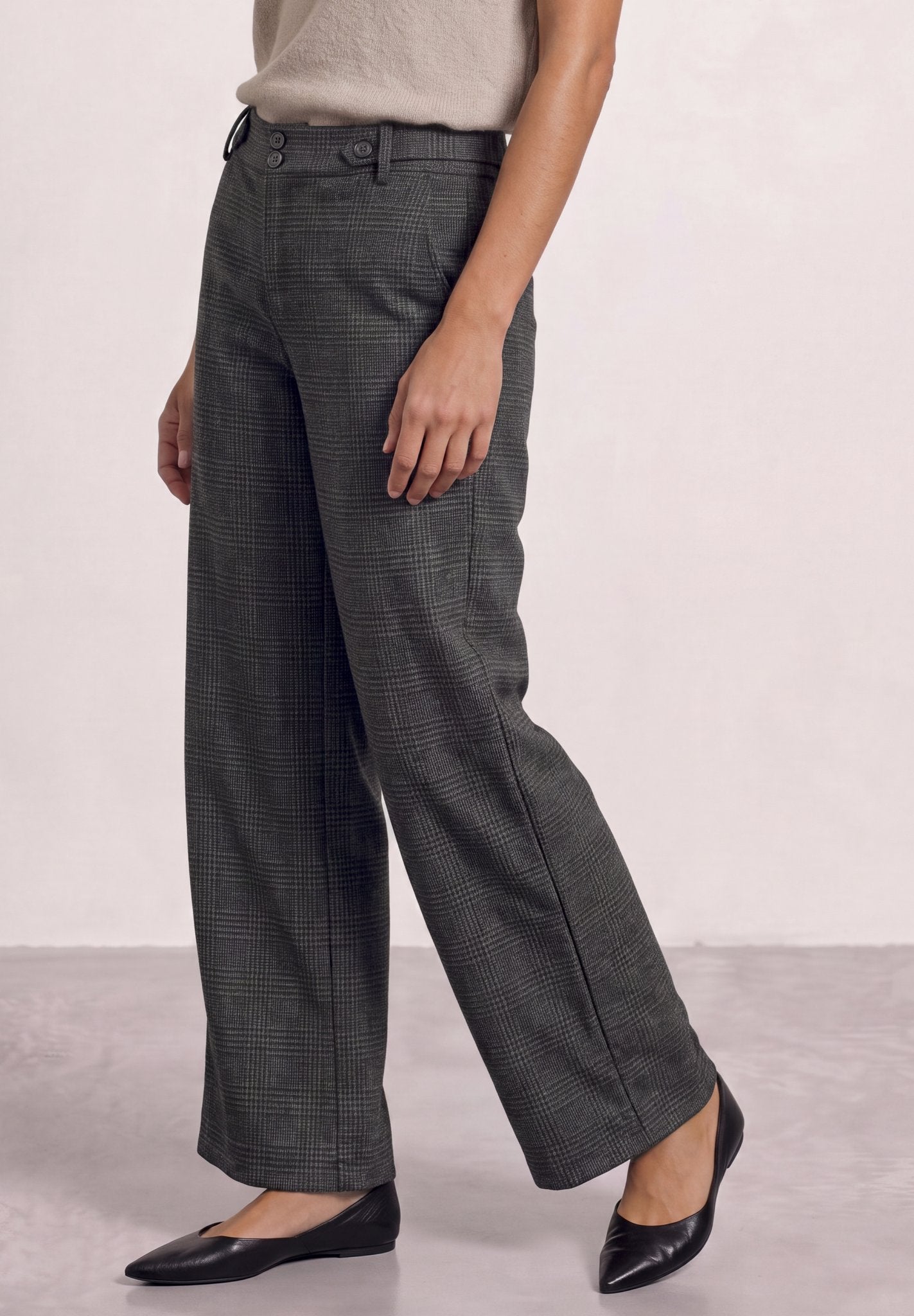 Street One Damen Hosen  Black