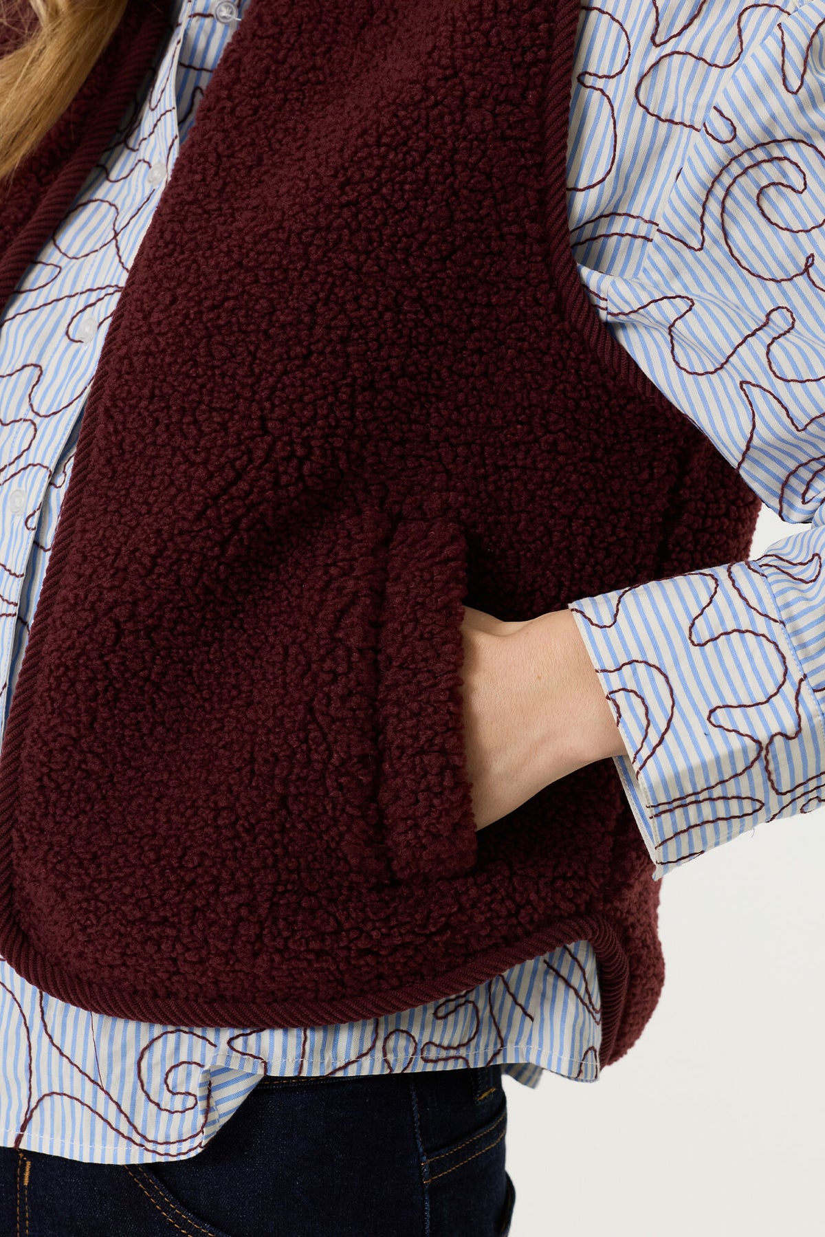 Garcia Damen Blazer Rosewood