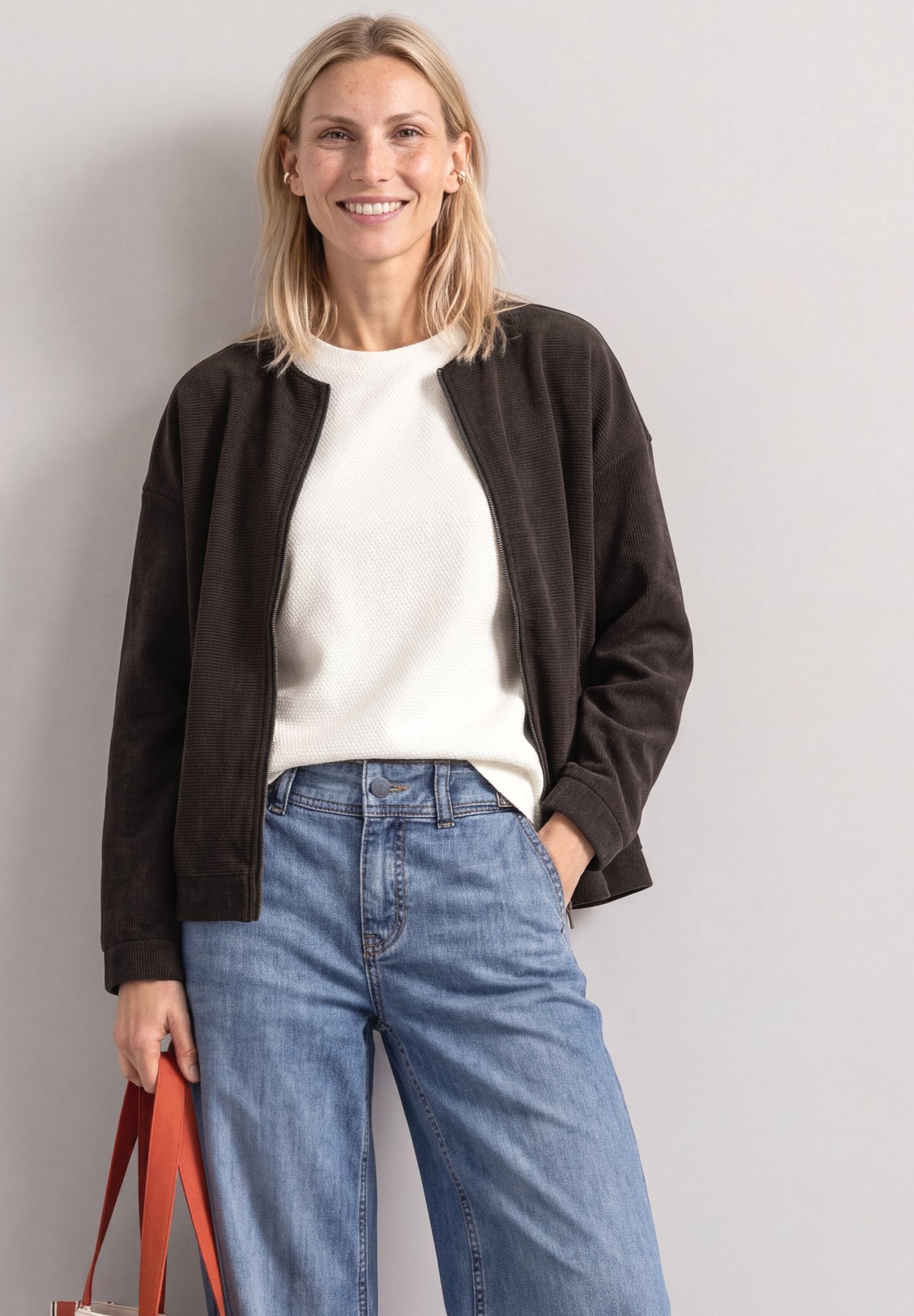 Street One Damen T-Shirts Black Cof