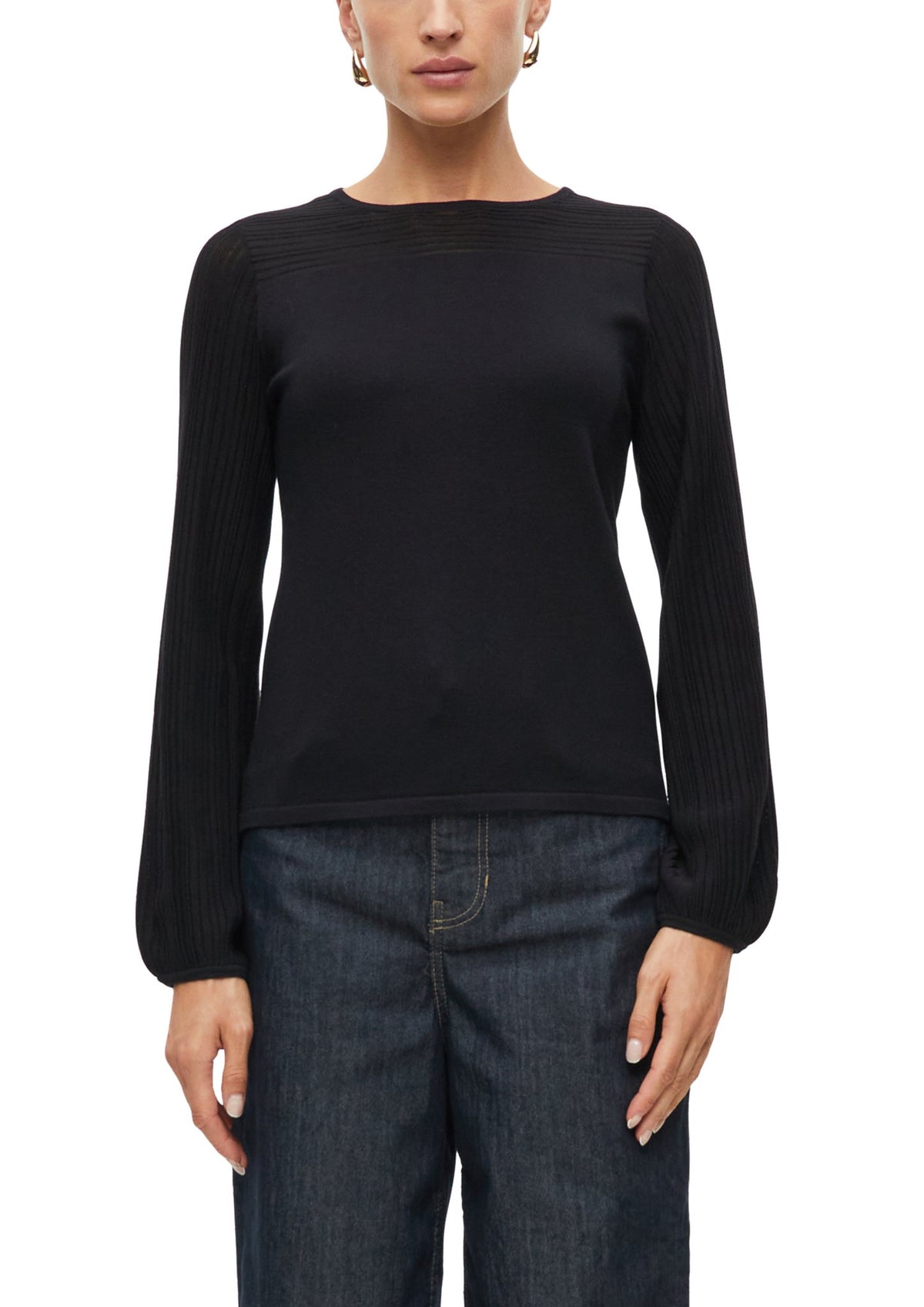 S. Oliver black Damen Pullover  Grey/Black