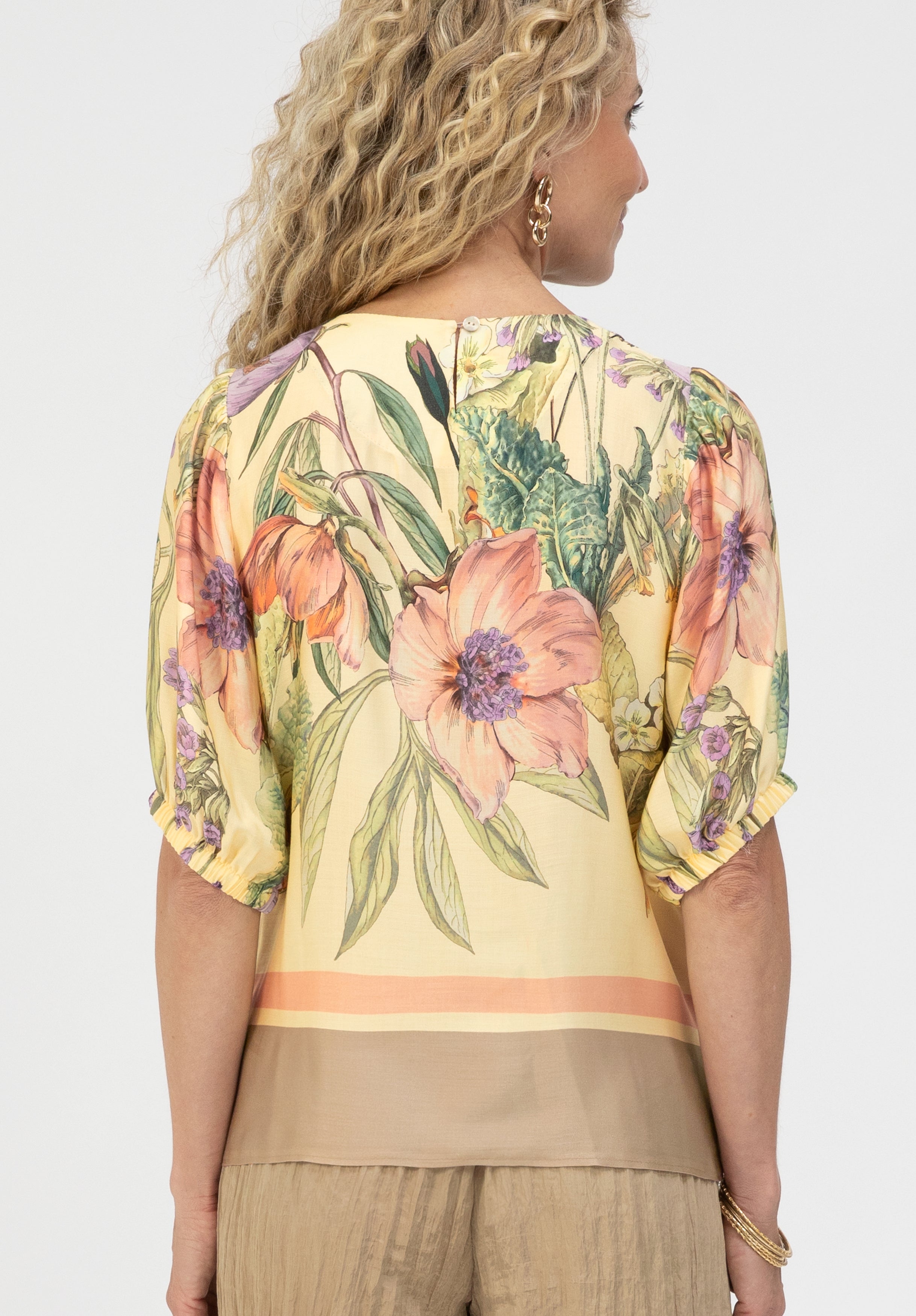 Bianca Damen Blusen Yellow Mix