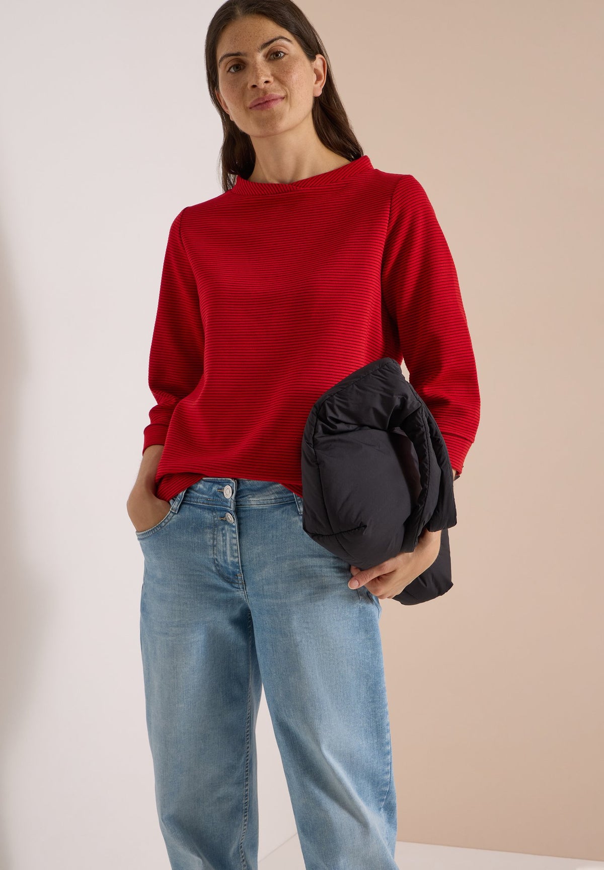 Cecil Damen T-Shirts Flame Red