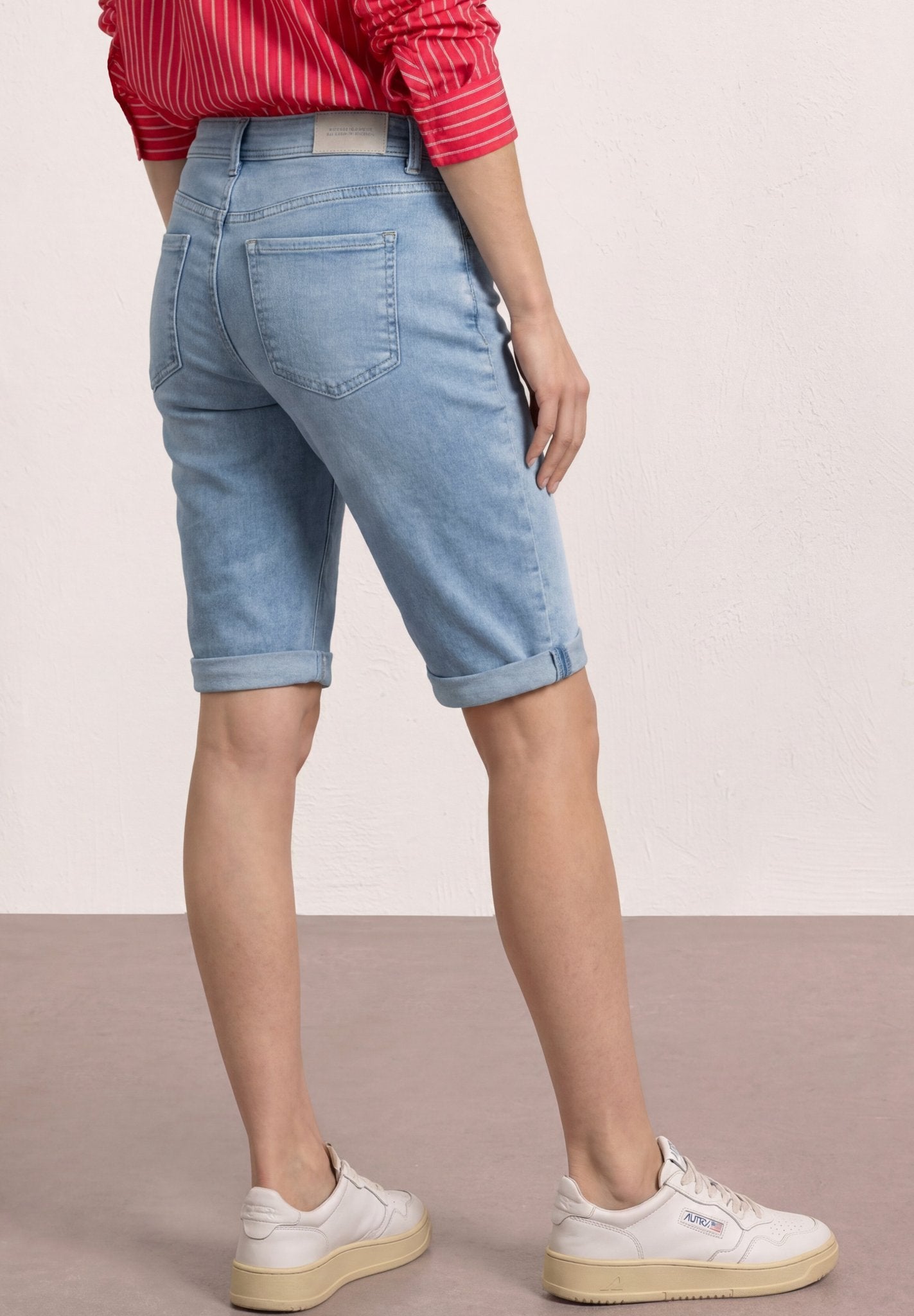 Street One Damen Hosen  Light Blu