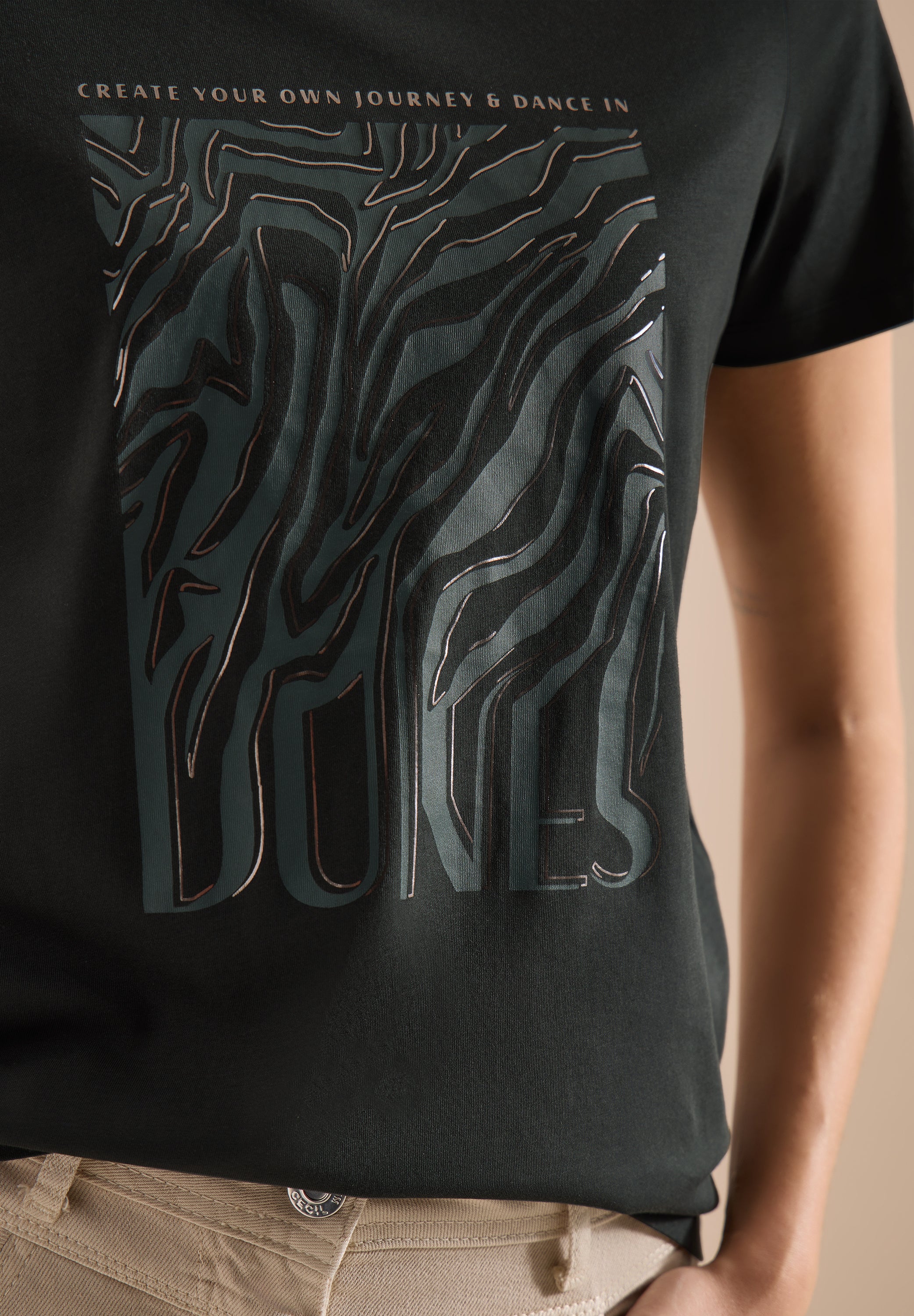 Cecil Damen T-Shirts  Palm Bree