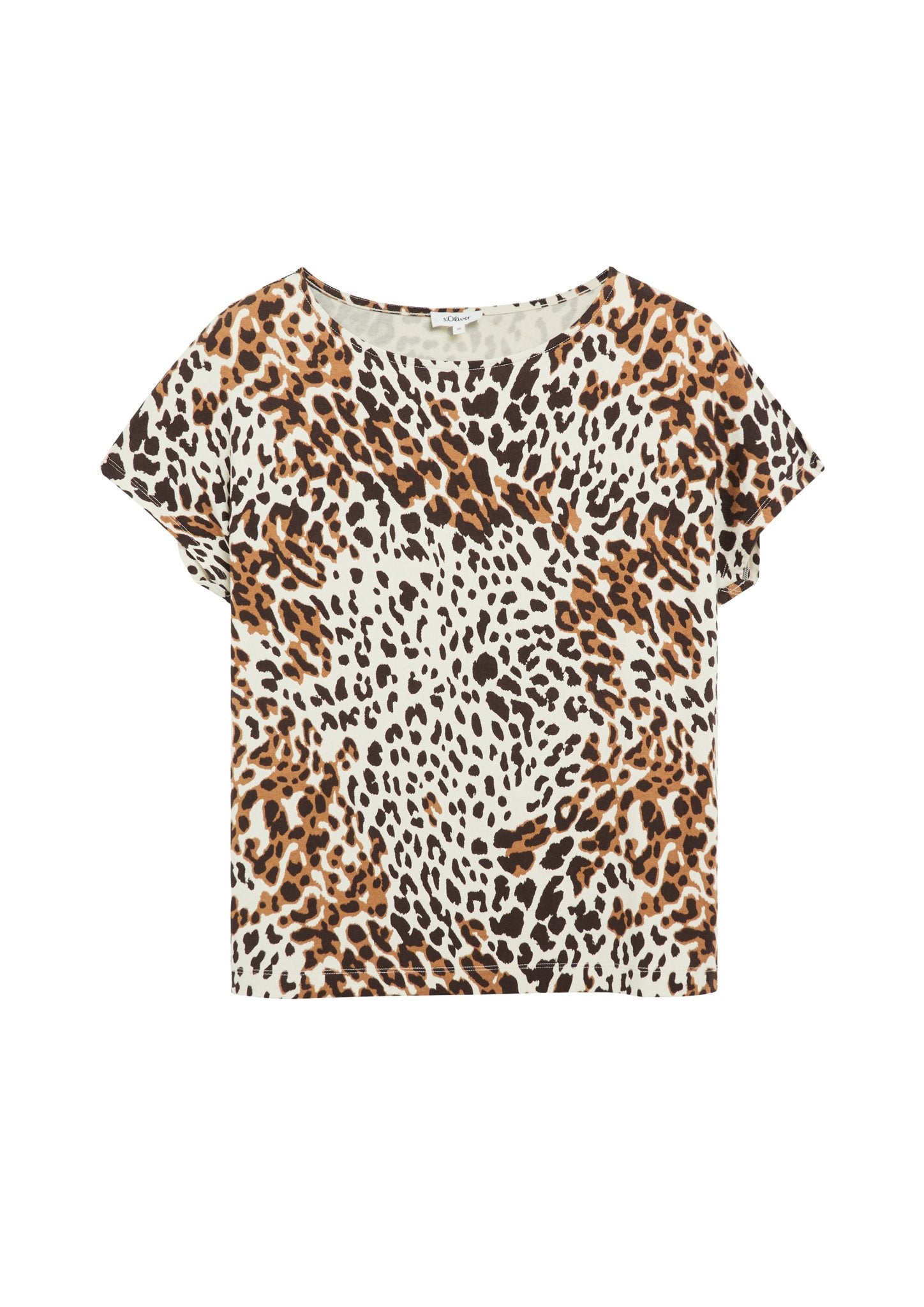 S. Oliver red Damen T-Shirts A White