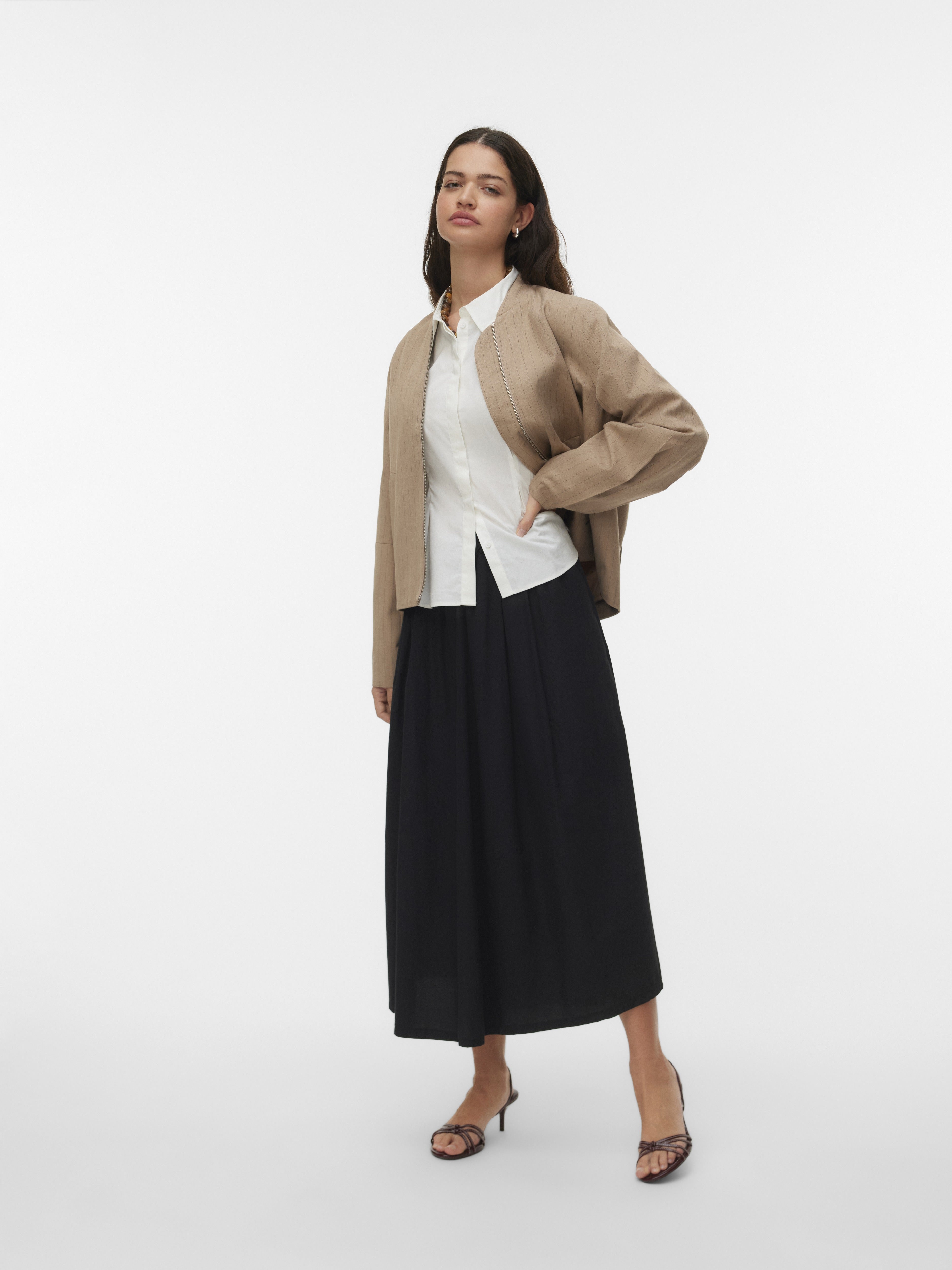 Vero Moda Damen Jacken Silver Mink