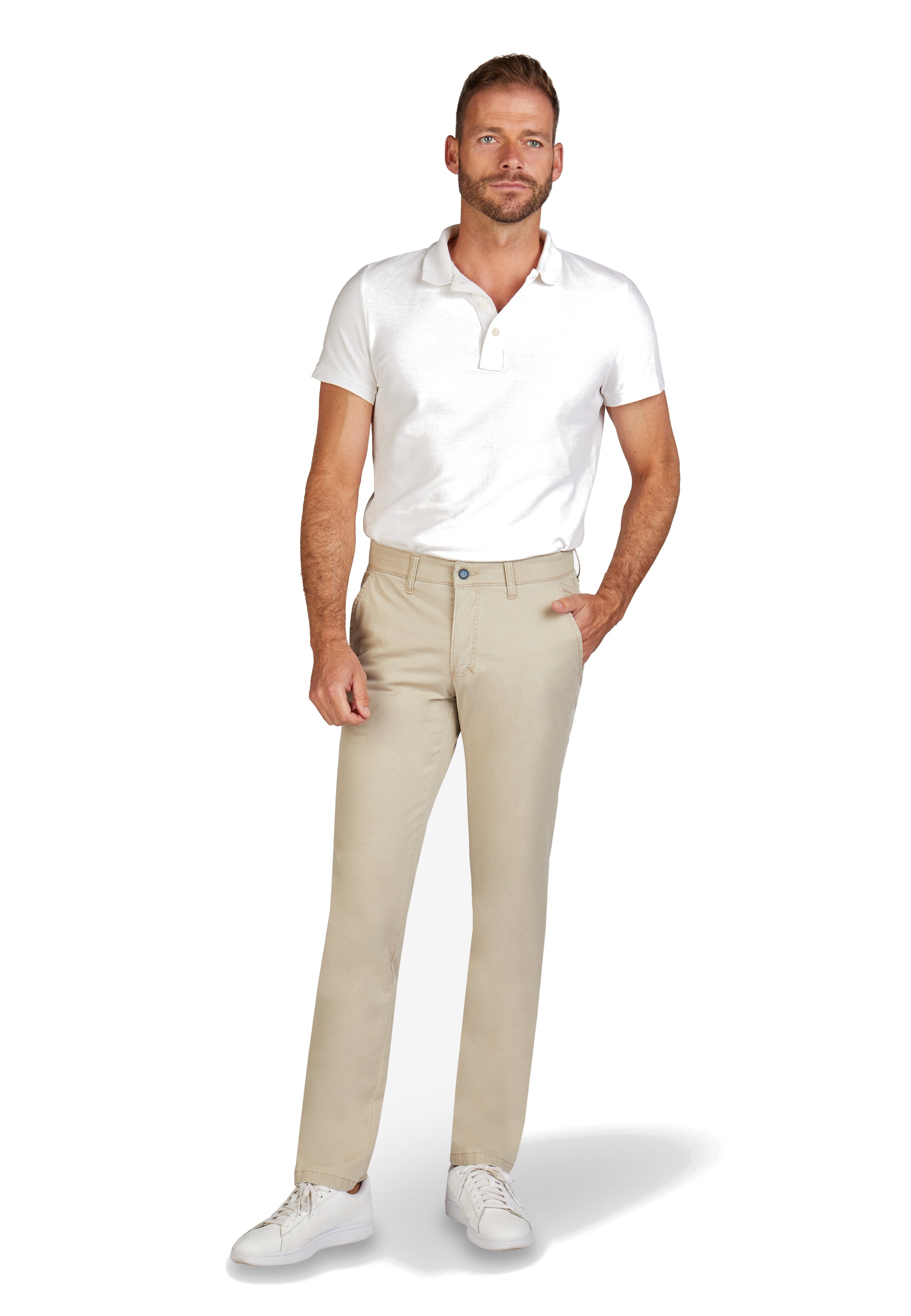 Hinrichs Herren Hosen Beige