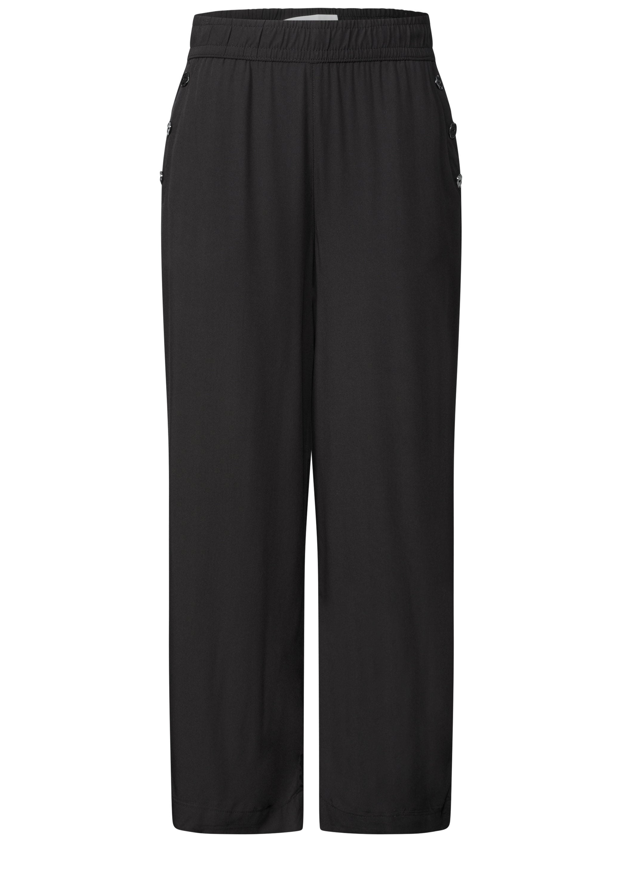 Street One Damen Hosen  Black
