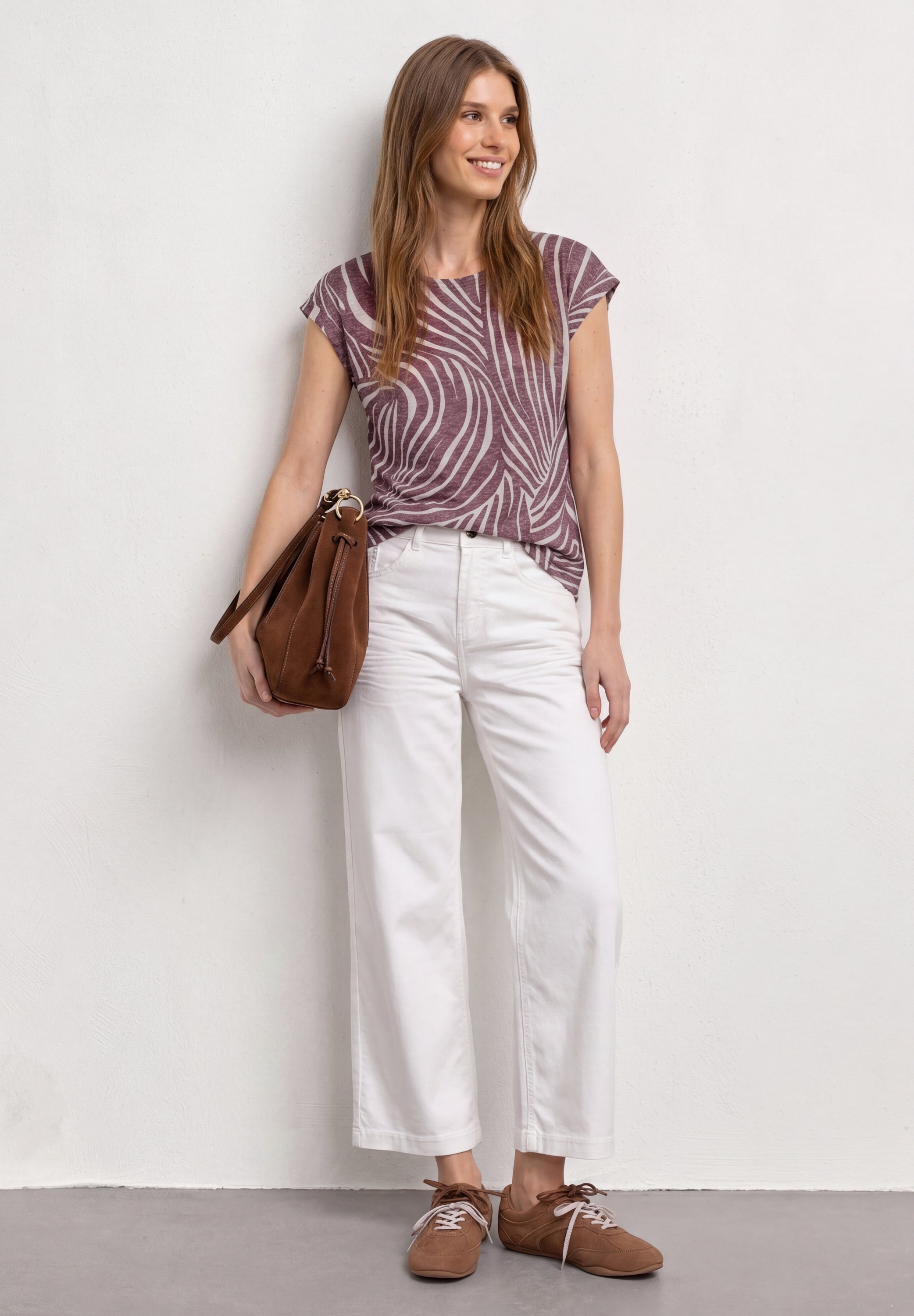 Street One Damen T-Shirts Rustic Ro