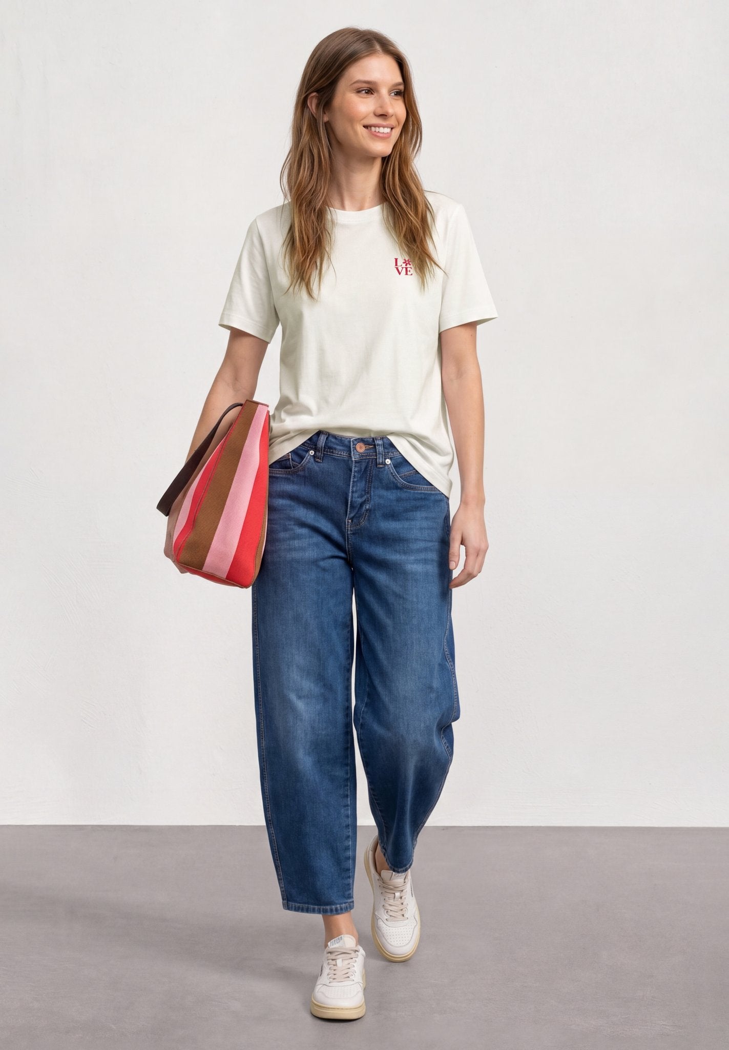 Street One Damen T-Shirts Off White
