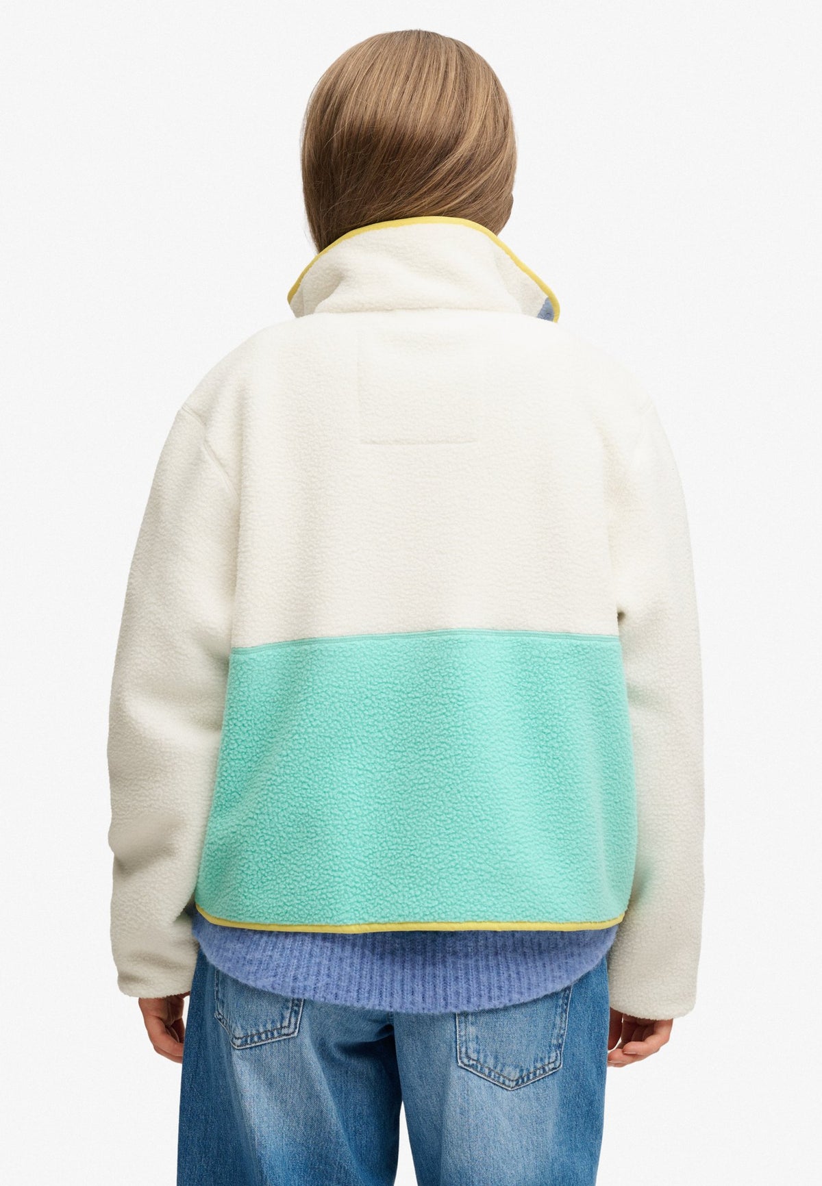 Superdry Damen Sweatjacken D Off White