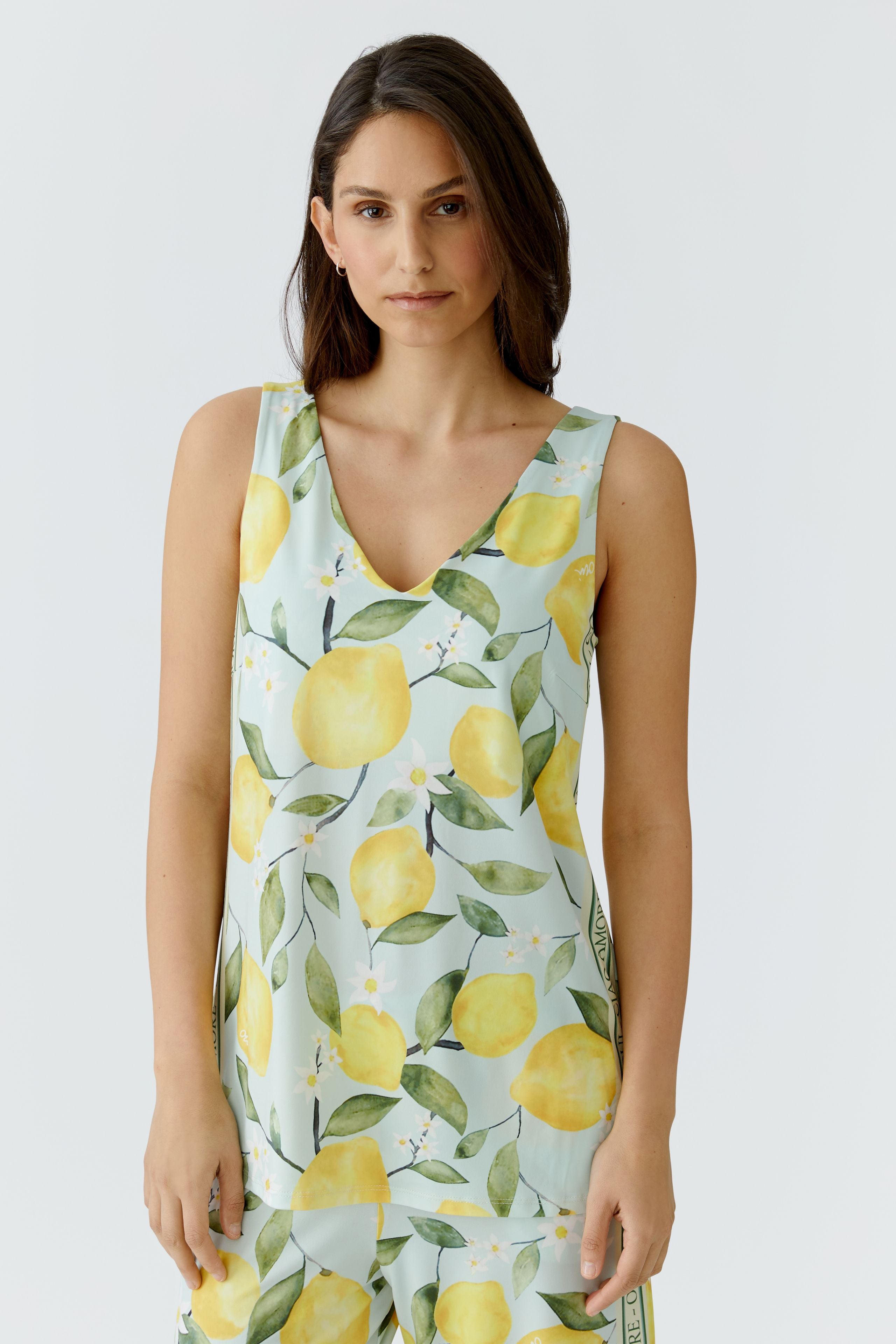 Oui Damen Tops Lt Green Y