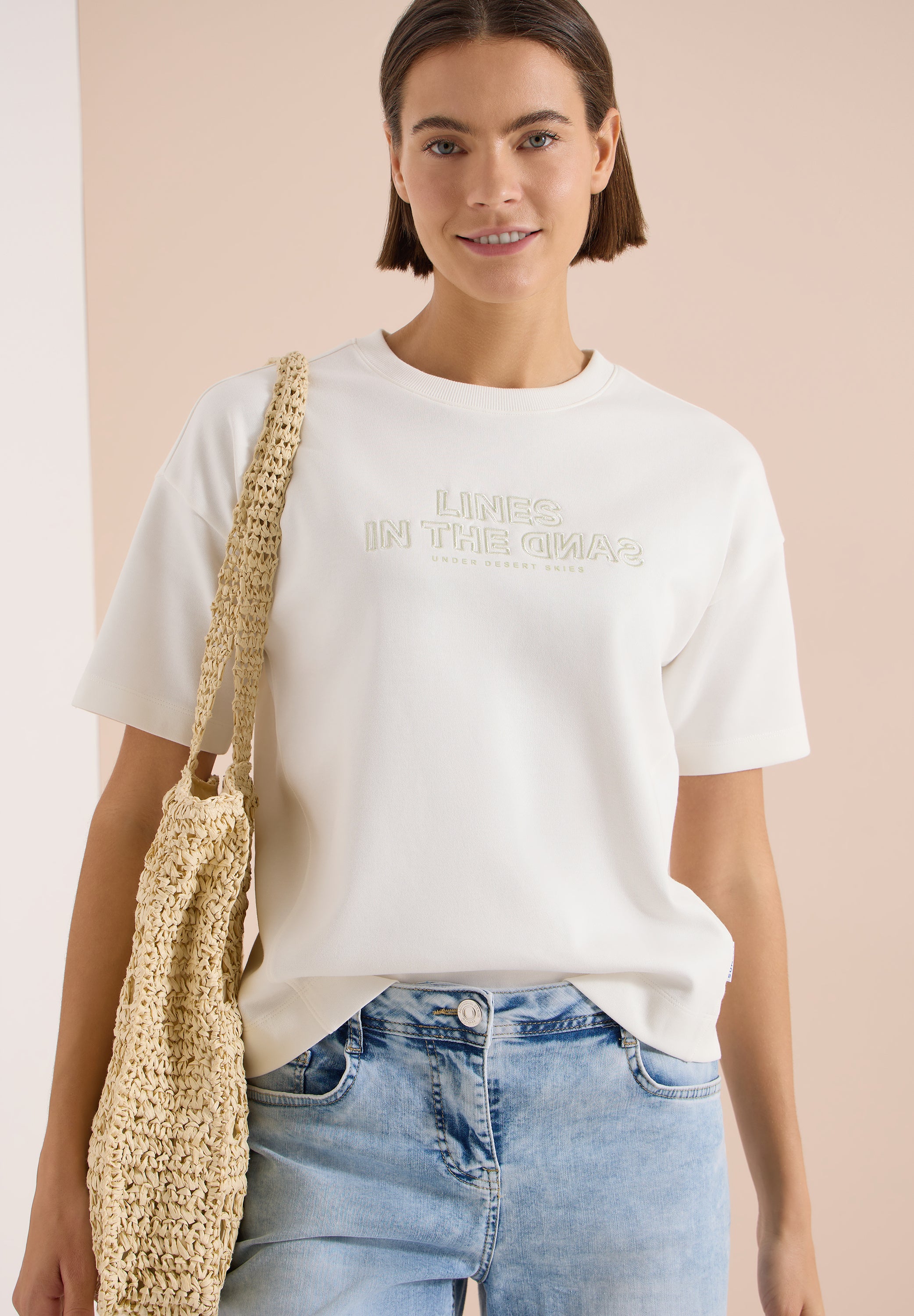 Cecil Damen Pullover Vanilla W