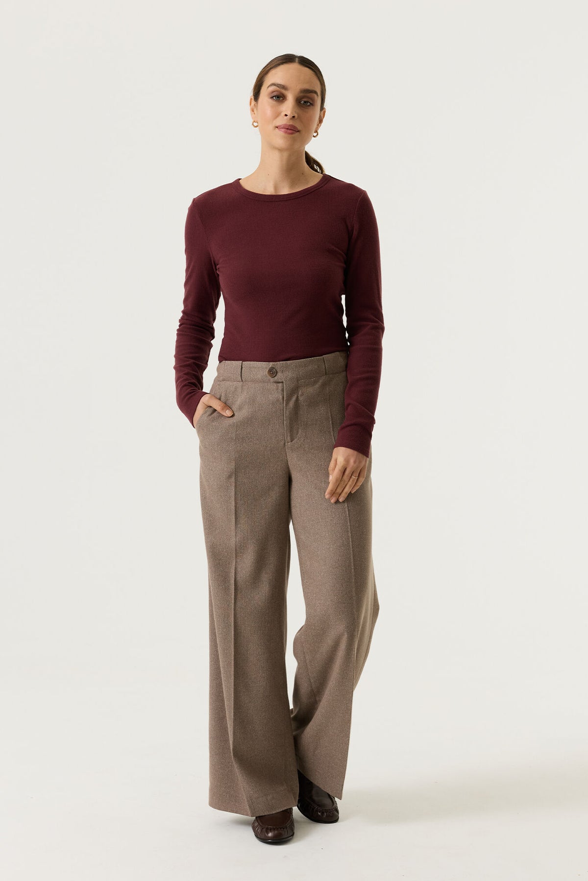Garcia Damen T-Shirts Rosewood