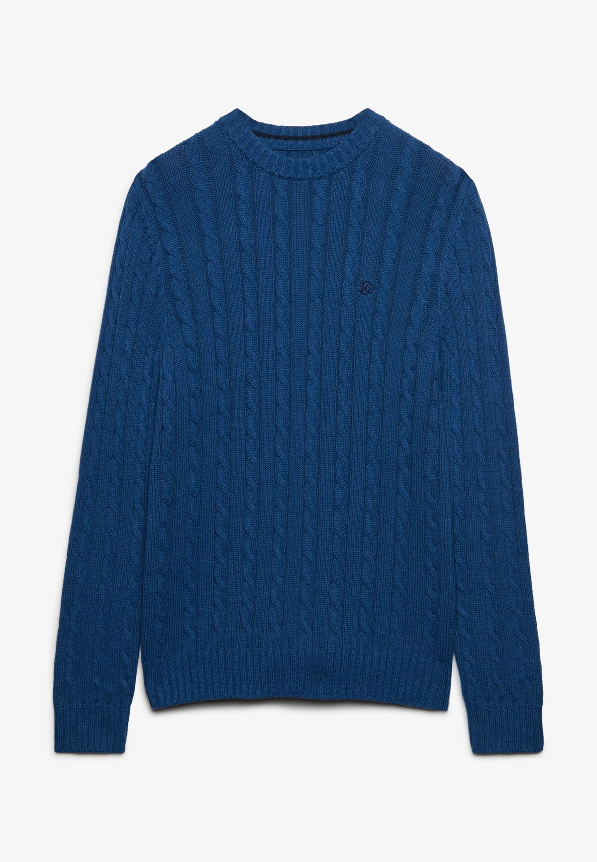Superdry Herren Strickjacken Lw Sea Blue Ca