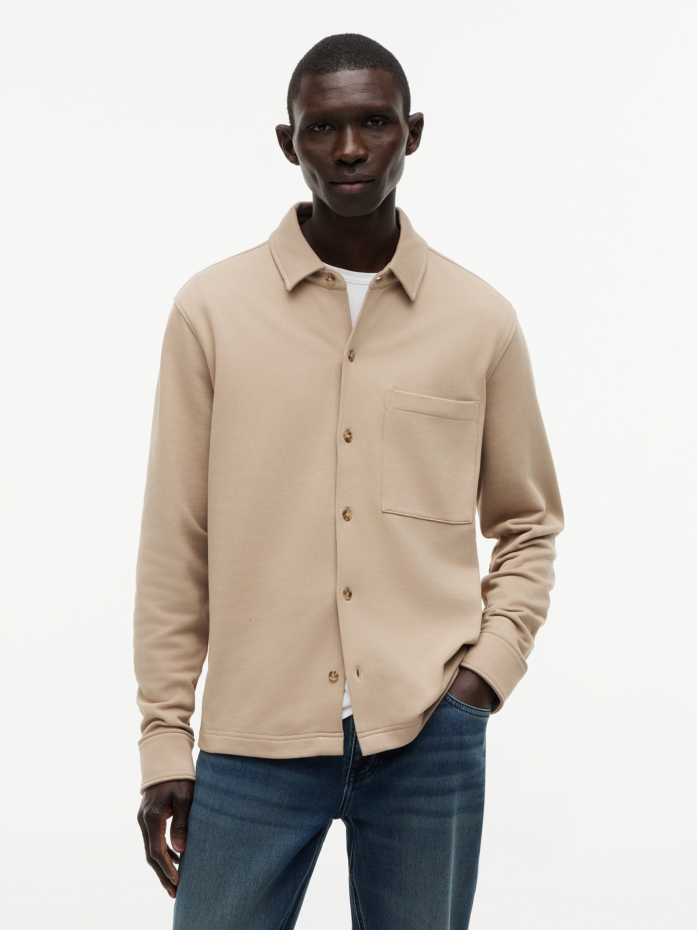 Tommy Hilfiger Herren Sweatjacken Aeg Beige