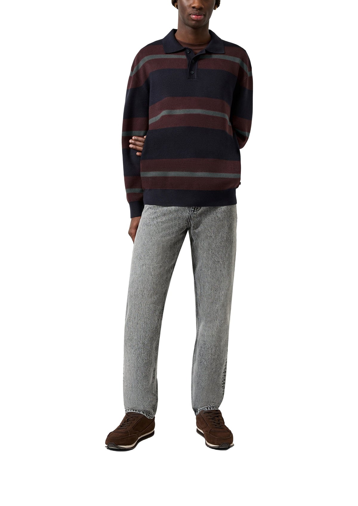 QS by S.Oliver Herren Pullover G Blue