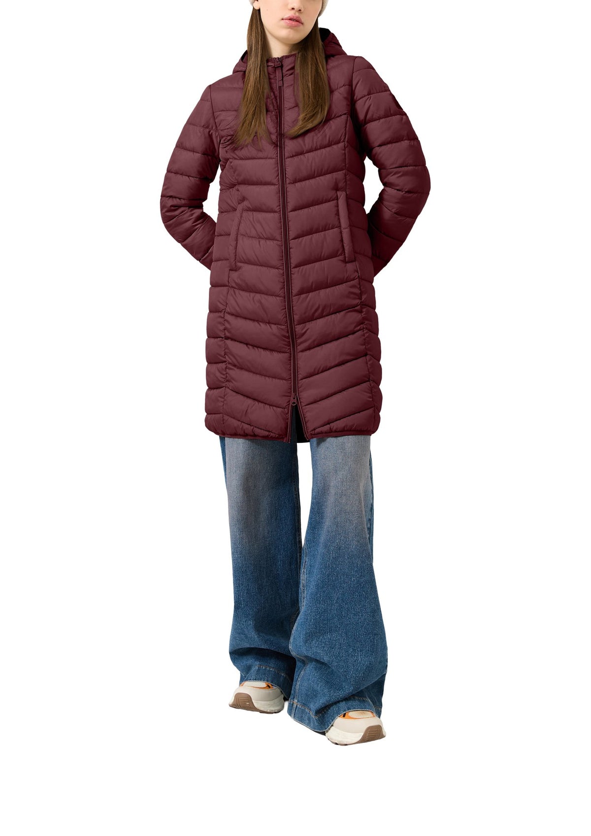 QS by S.Oliver Damen Mantel Red