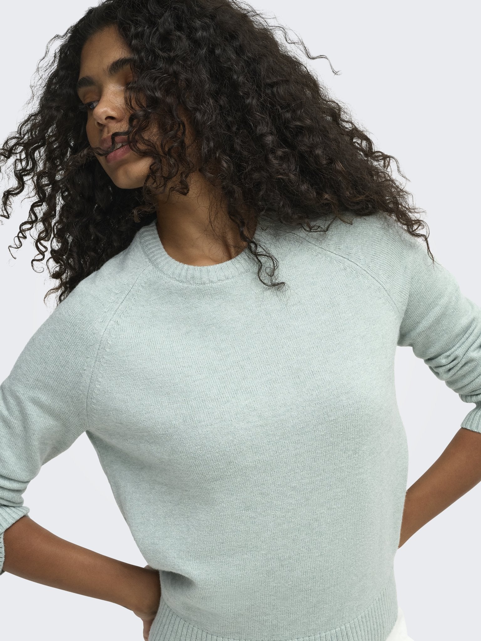 only Damen Pullover Jadeite
