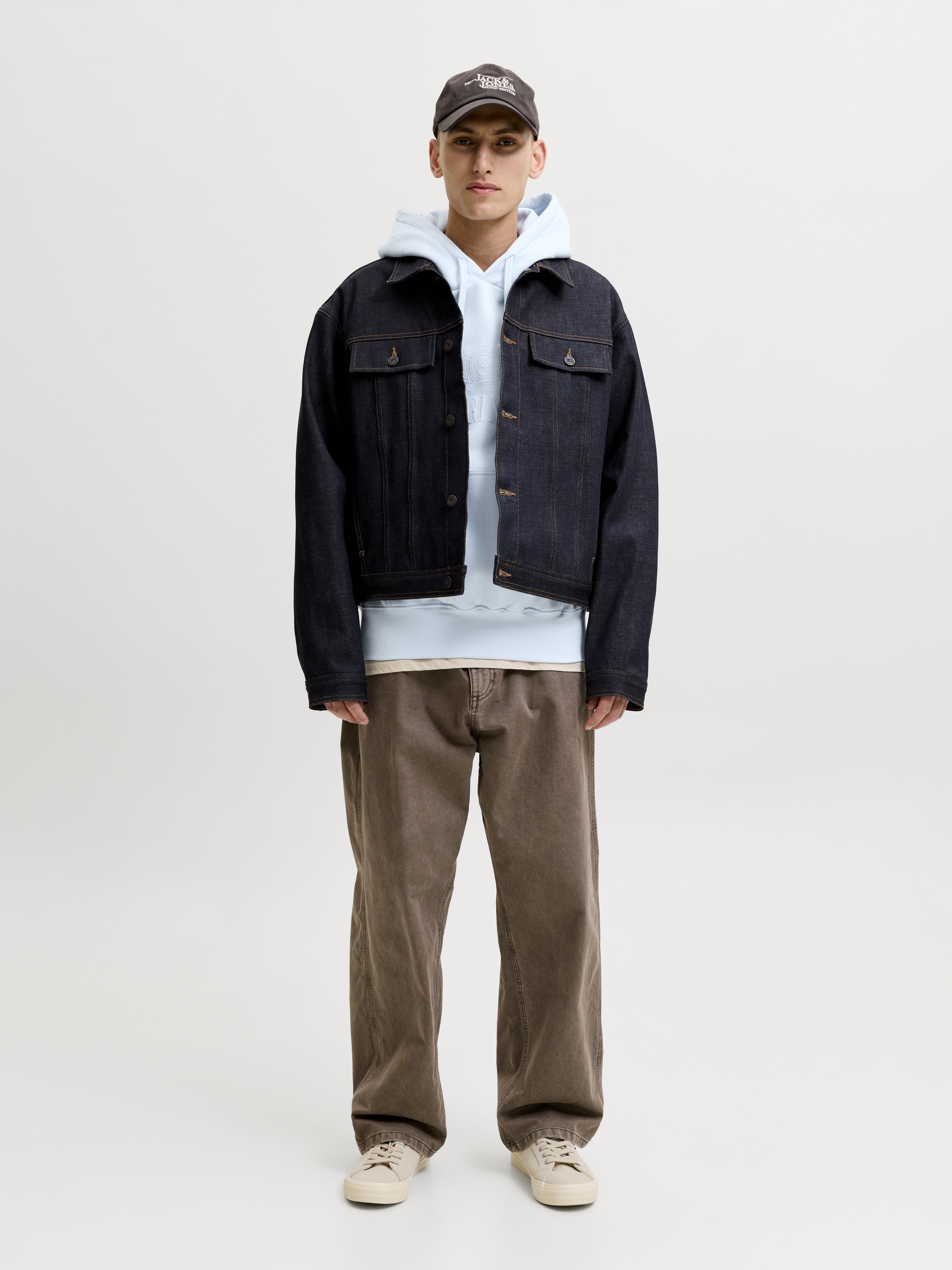 Jack & Jones Herren Sweatshirts Ice Water