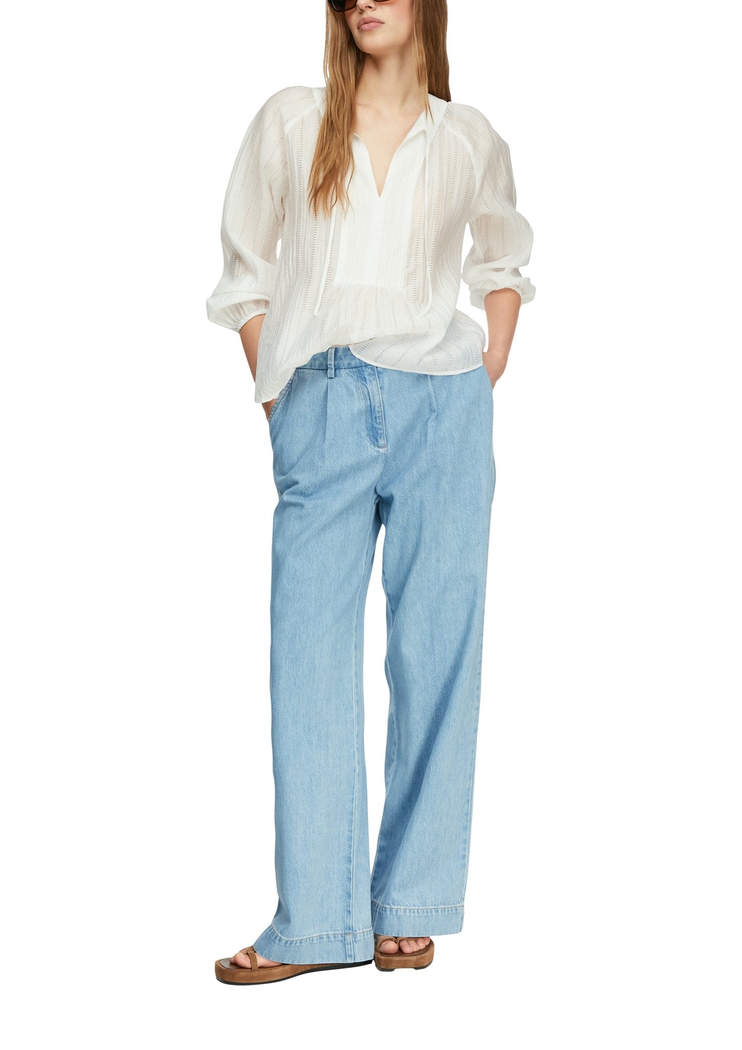 Comma Damen Blusen White