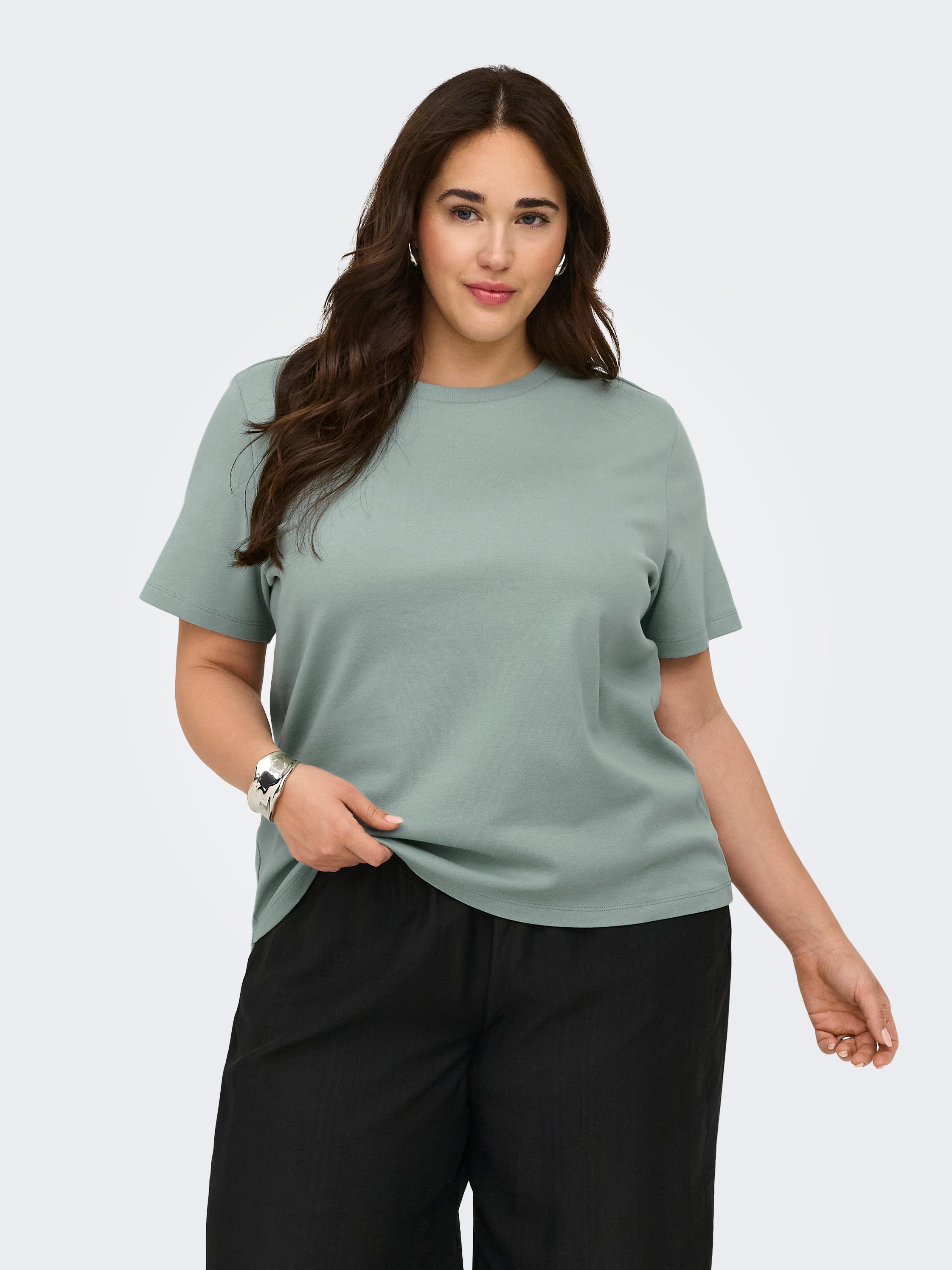Only Caramkoma Damen T-Shirts Jadeite