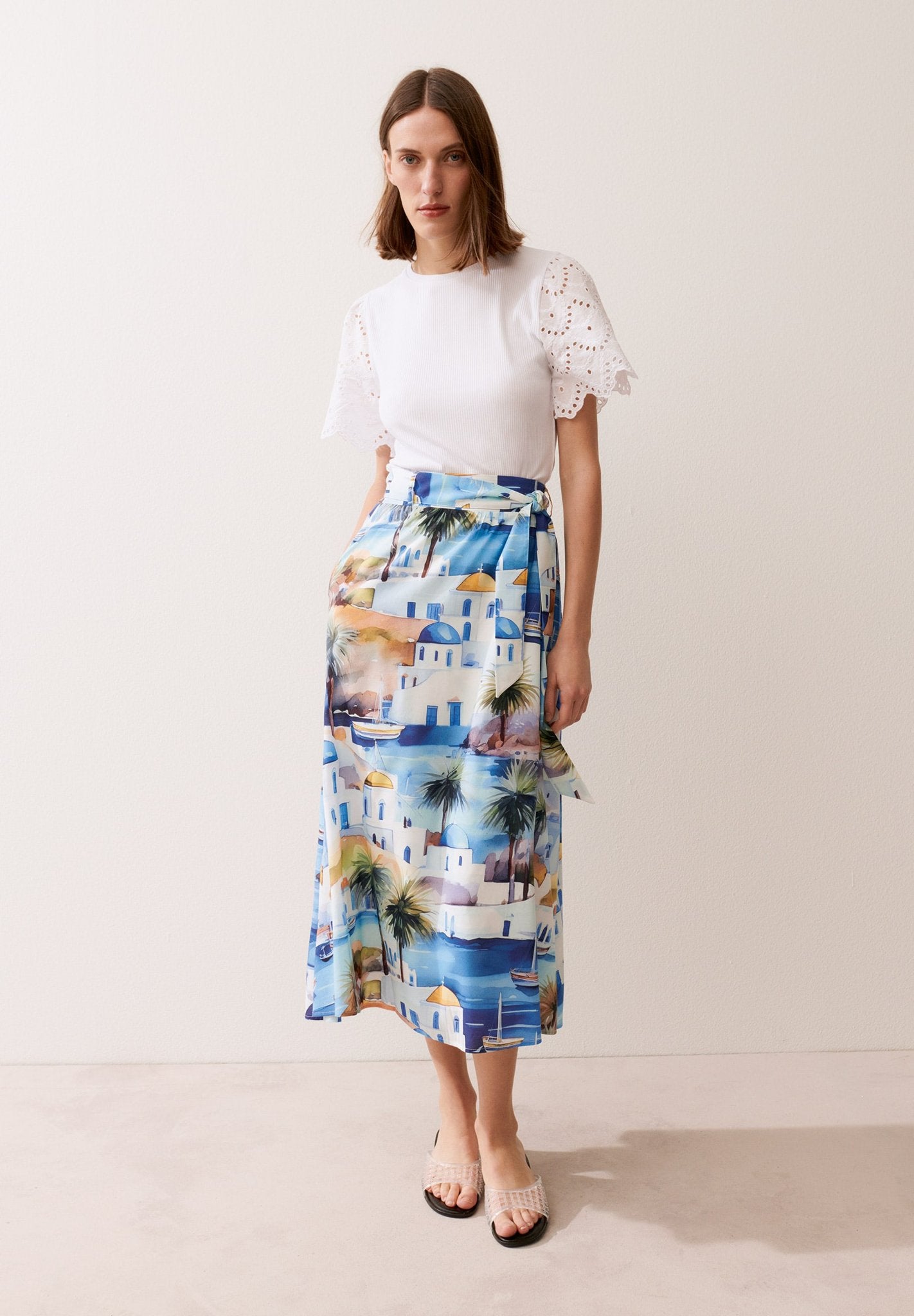 More & More Damen T-Shirts White