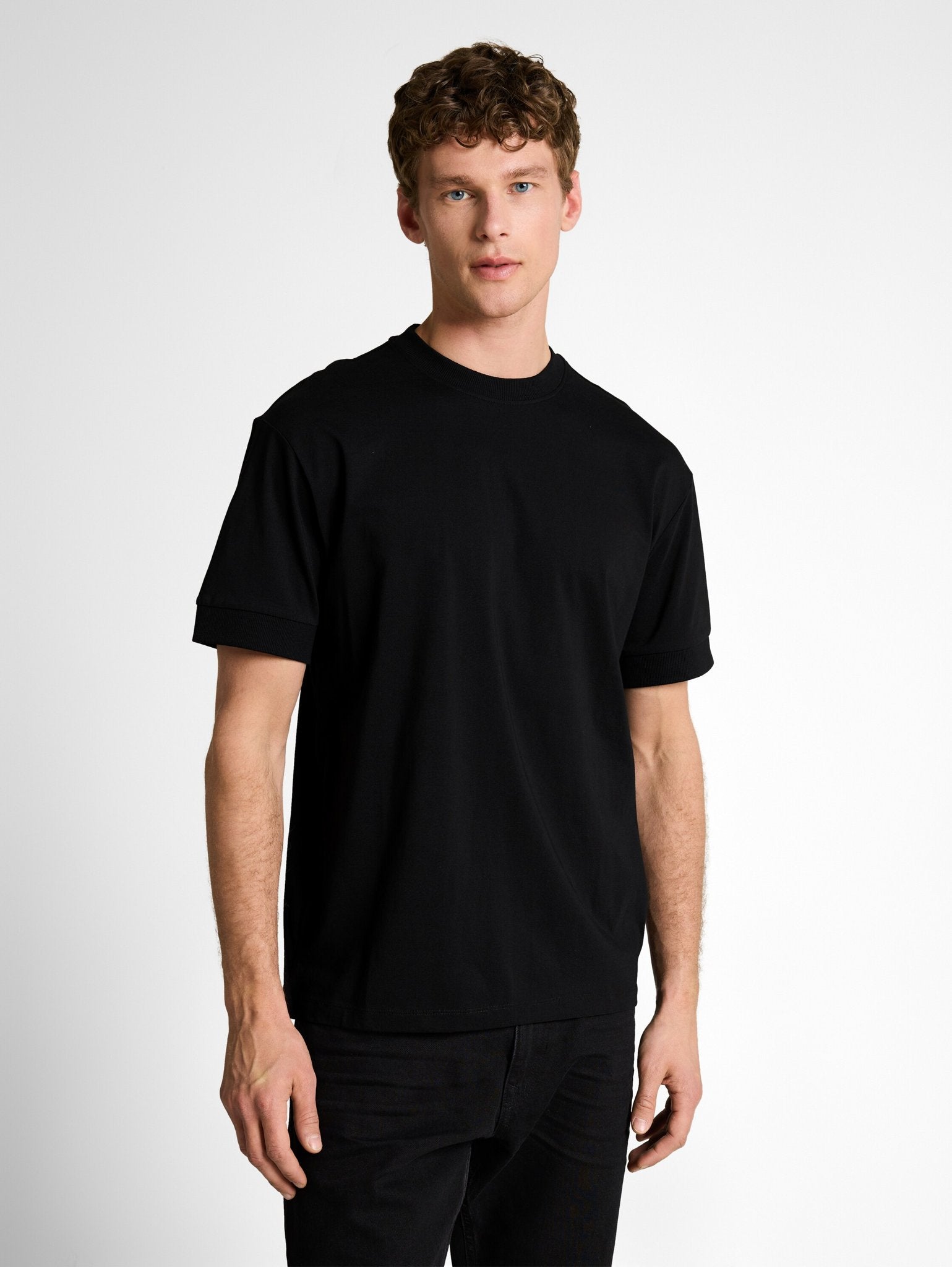 Tom Tailor denim Herren T-Shirts kurz Black