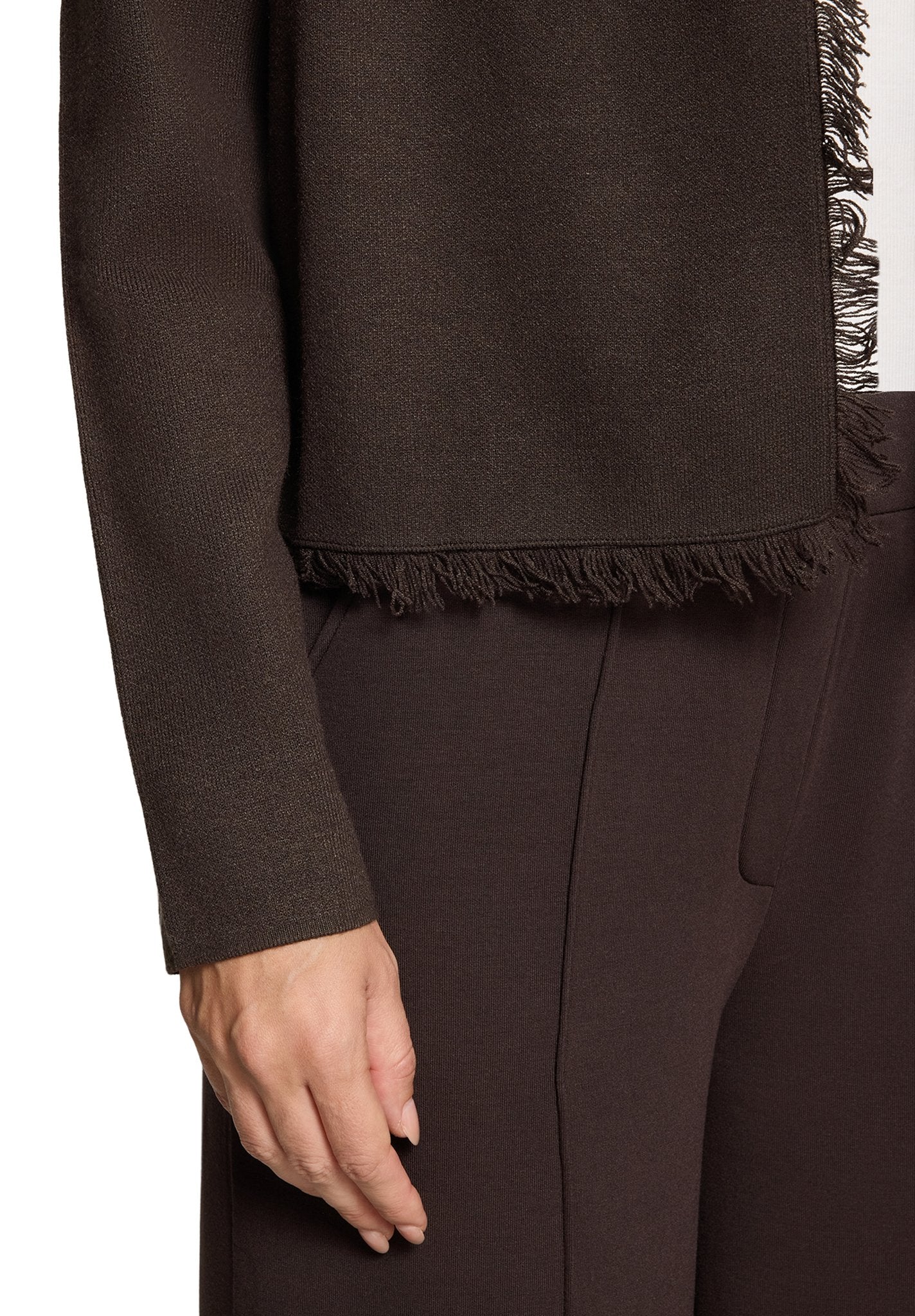 Cartoon Damen Strickjacken Black Coffee
