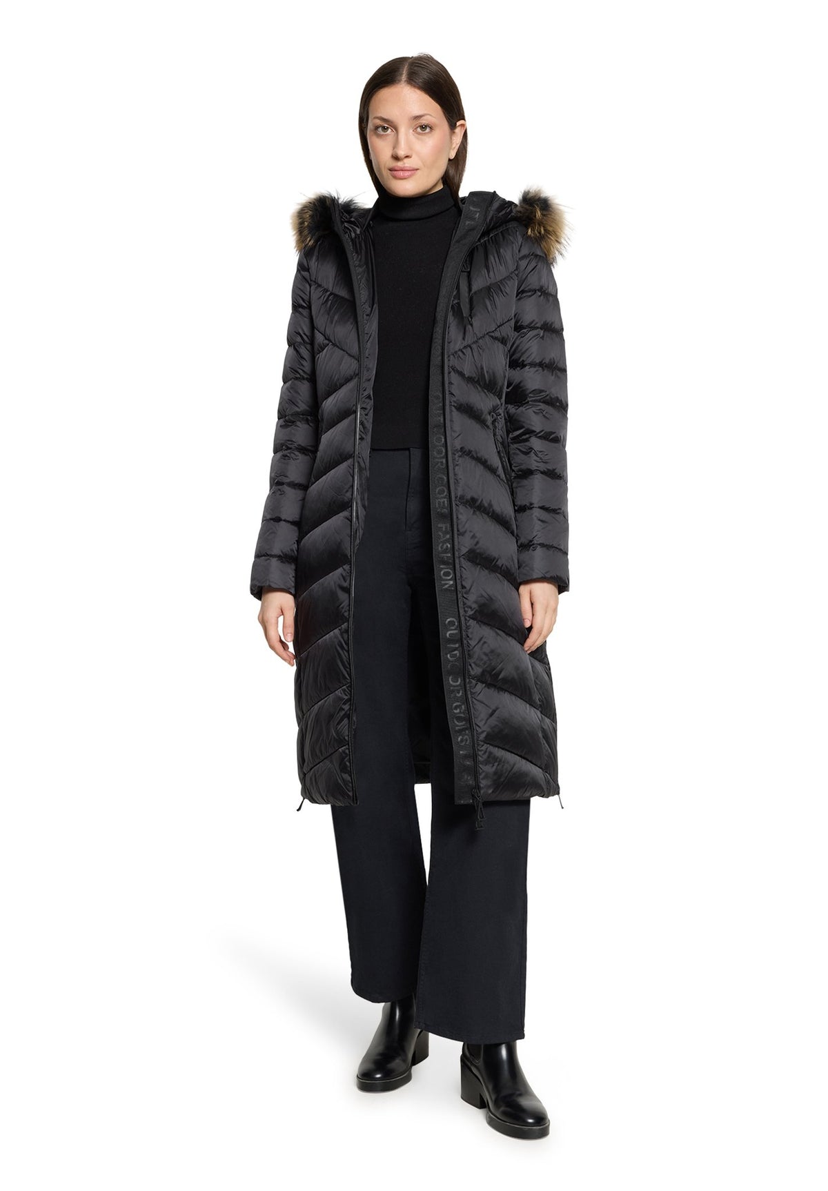 Gil Bret Damen Mantel Jet Black