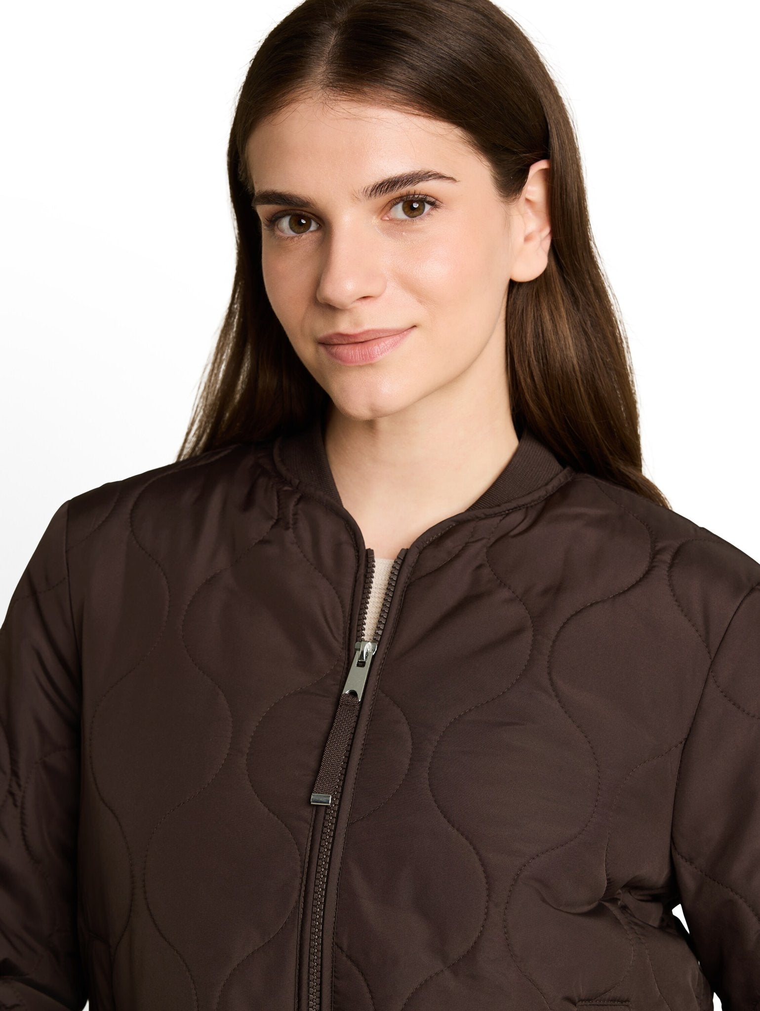 Tom Tailor Damen Jacken Java Dark Brown