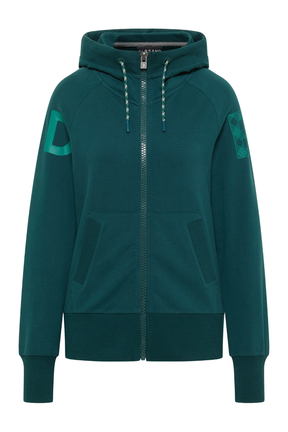 Elbsand Damen Sweatjacken  Dark Ivy