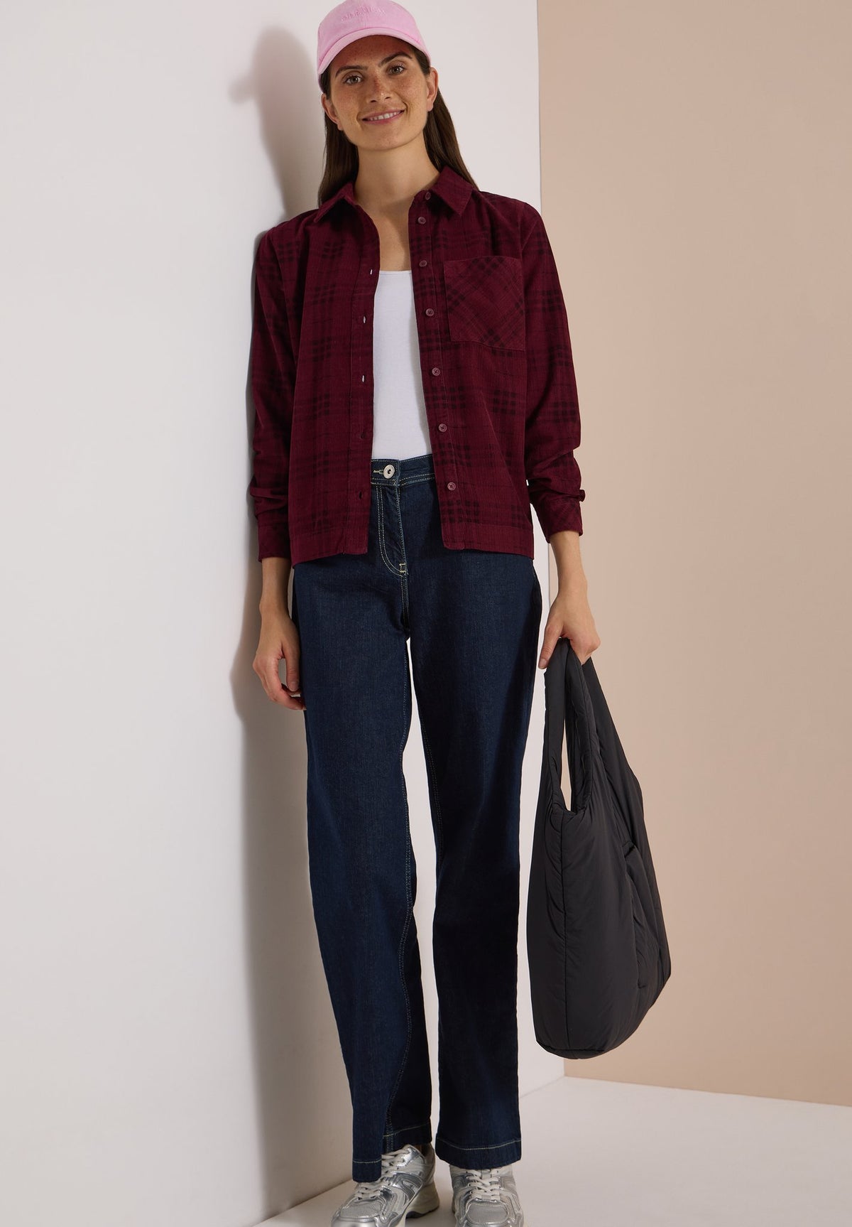 Cecil Damen Blusen  Berry Red
