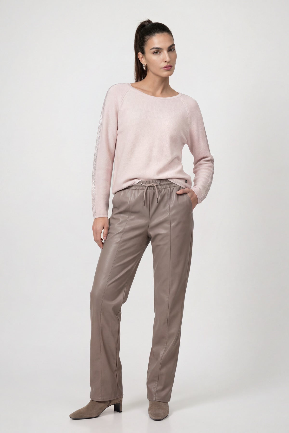 Monari Damen Pullover  Rosewater