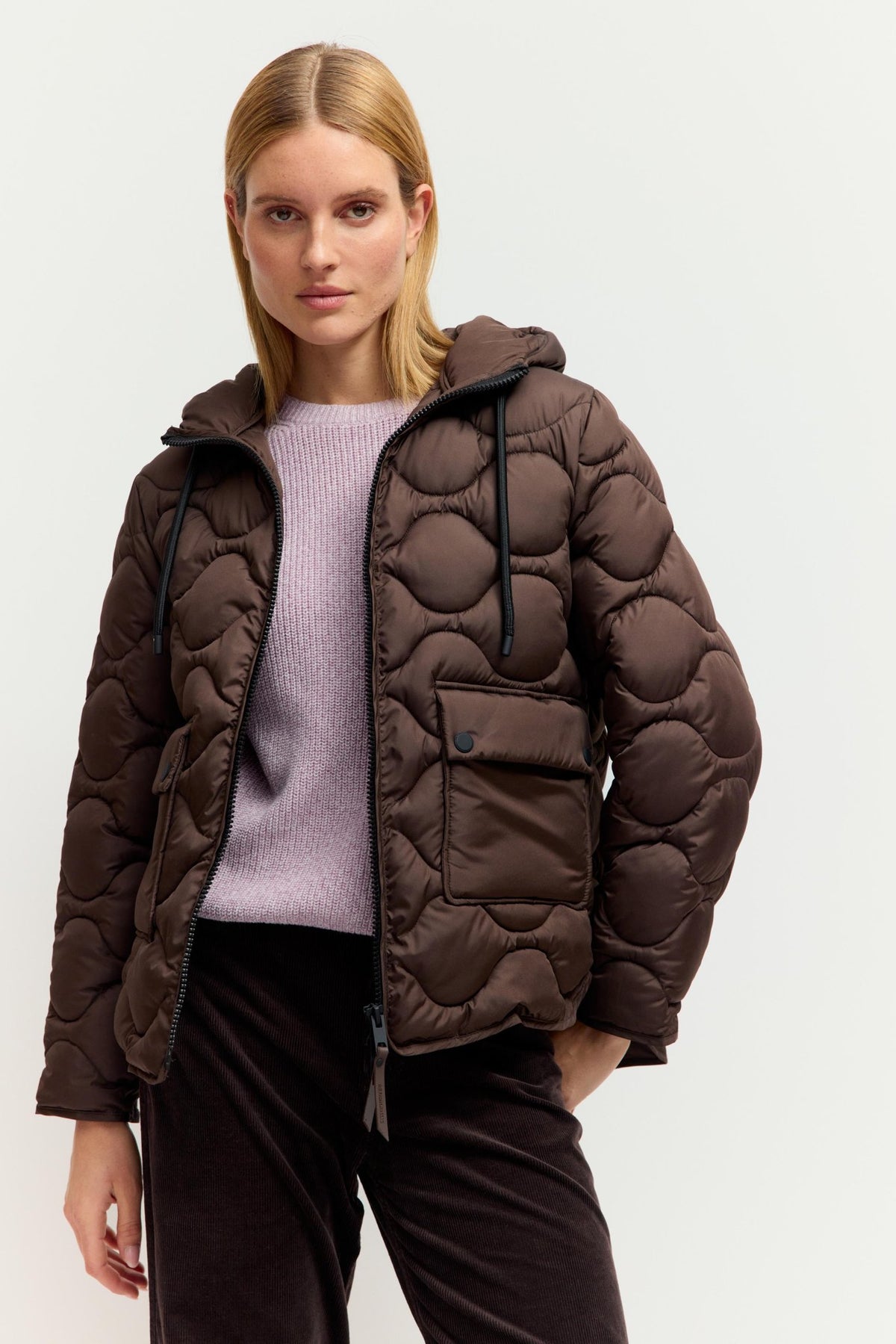 Fashion People Damen Jacken Wood