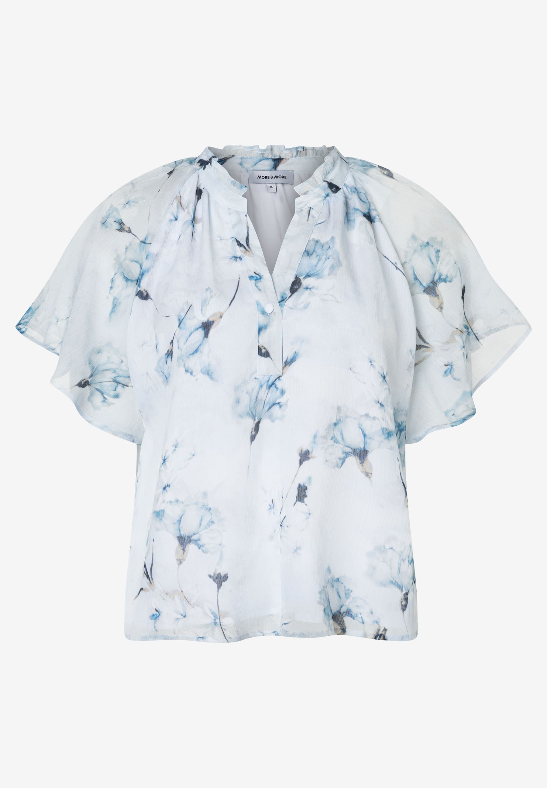 More & More Damen Blusen kurz  Gardenrose
