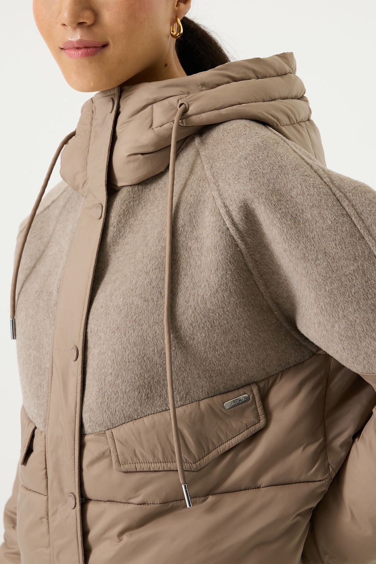 Garcia Damen Jacken Dusky Taupe