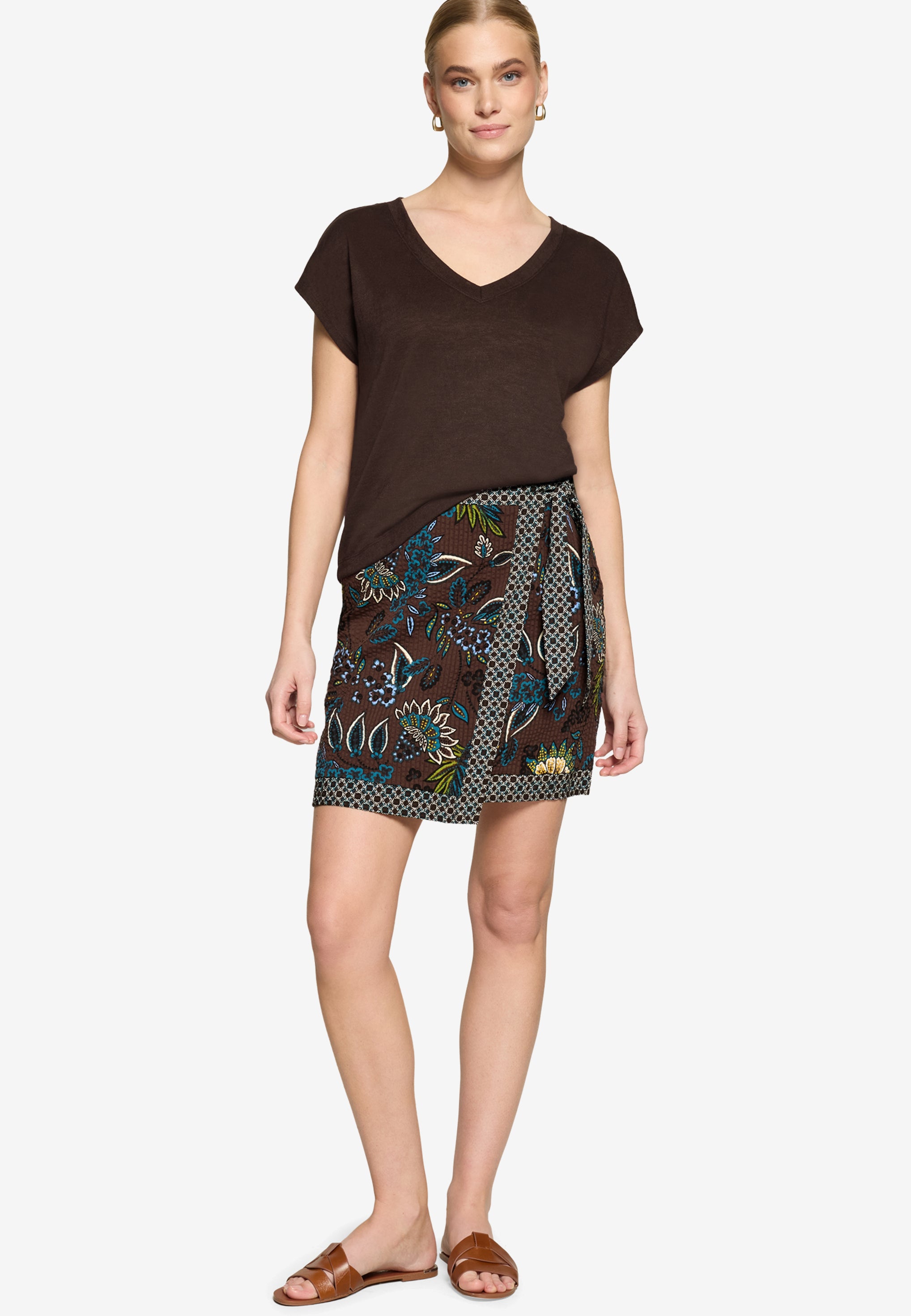 Zero Damen Tops Chocolate Plum