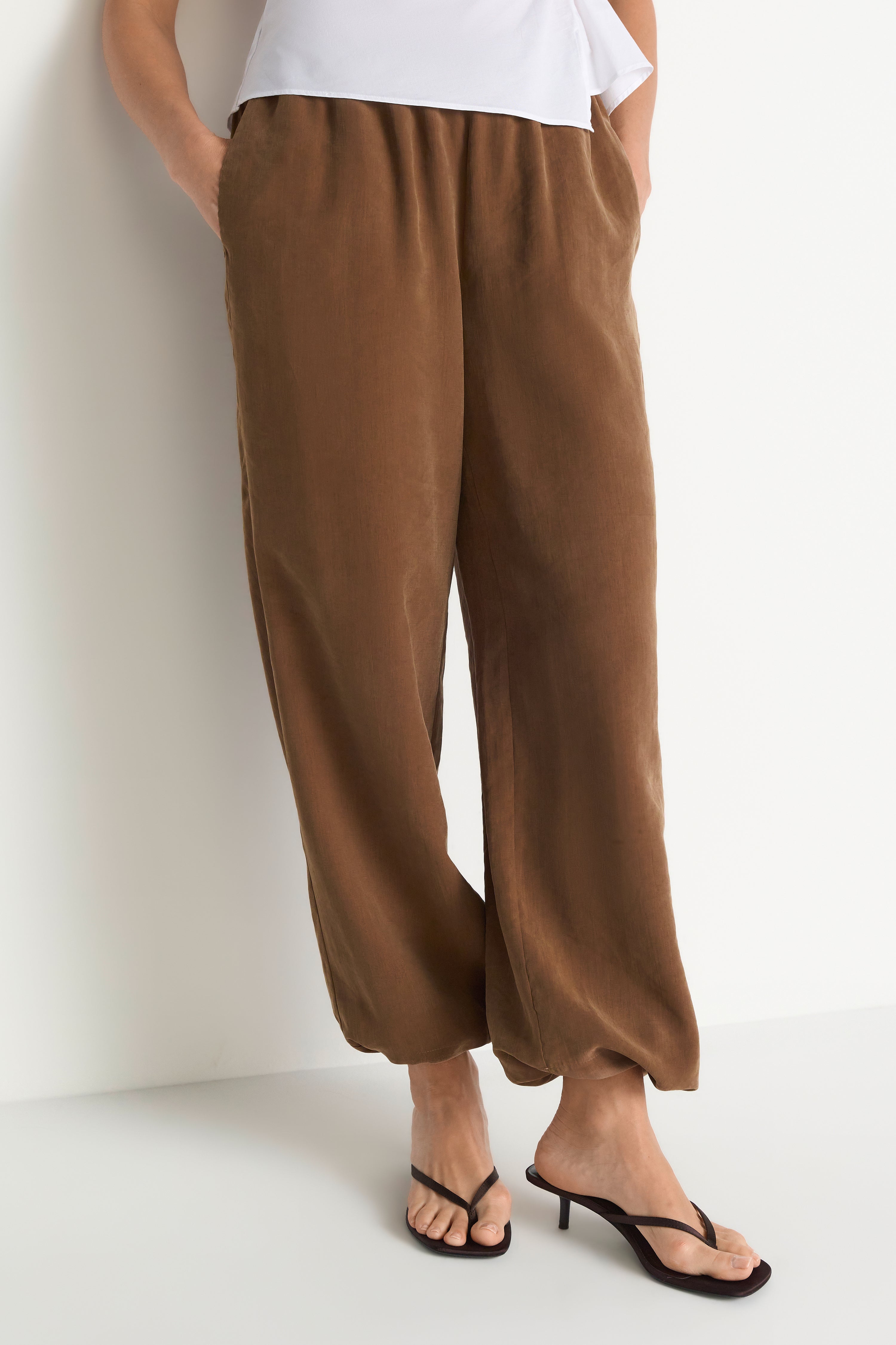 Rich & Royal Damen Hosen Coconut Bark